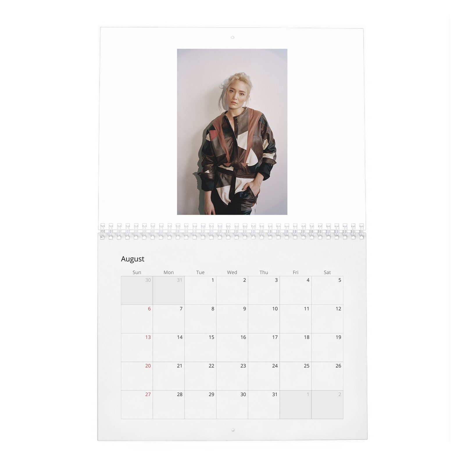 08 Pom Klementieff - Laterals 2027 Wall Calendar