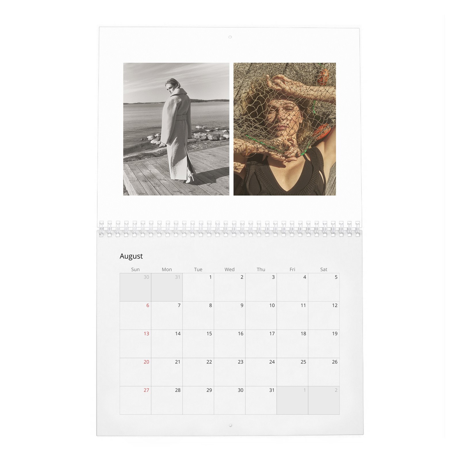 08 Rebecca Ferguson - Personal Vices and Swedish Roots 2027 Wall Calendar