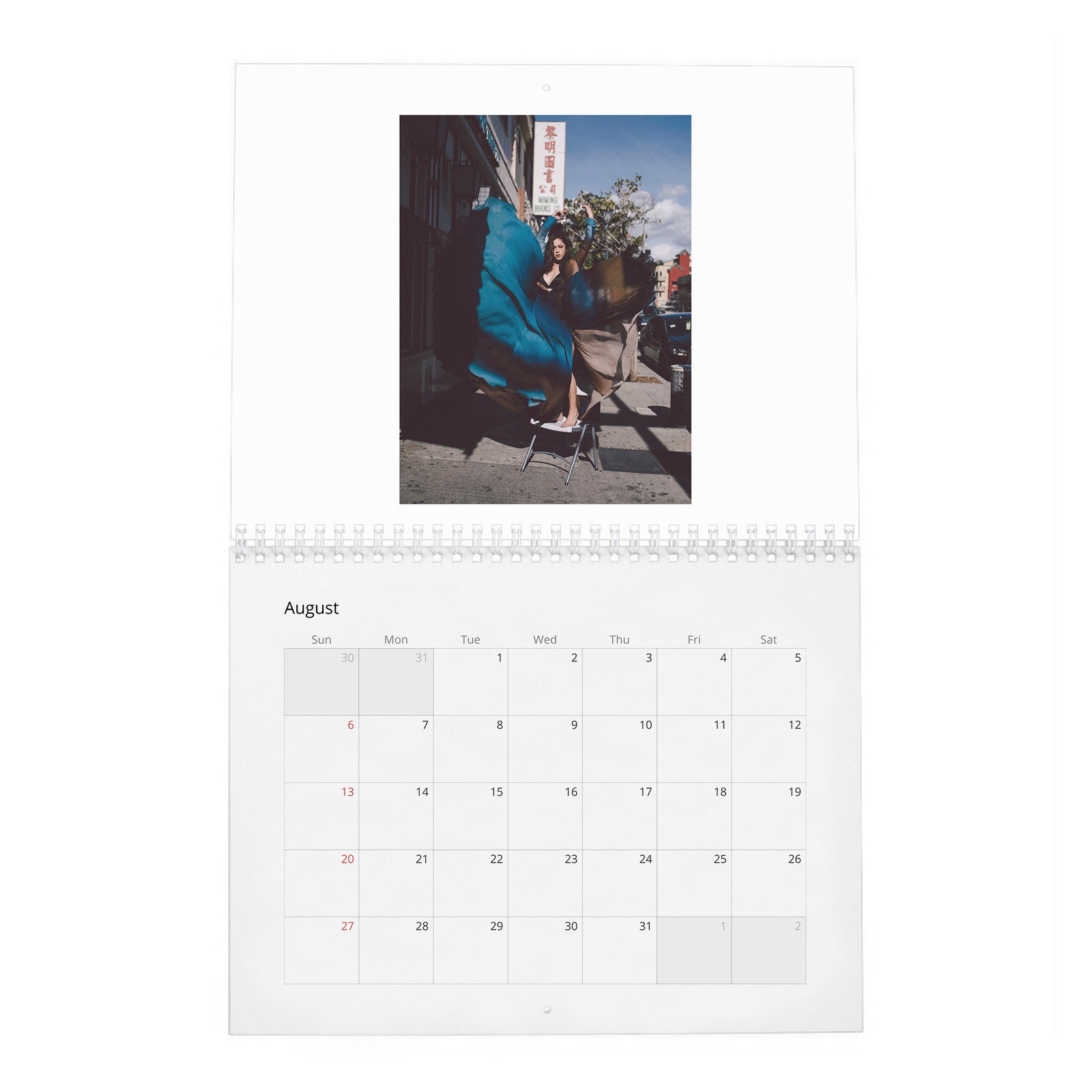 08 Rosa Salazar - A New Cherry Flavor 2027 Wall Calendar