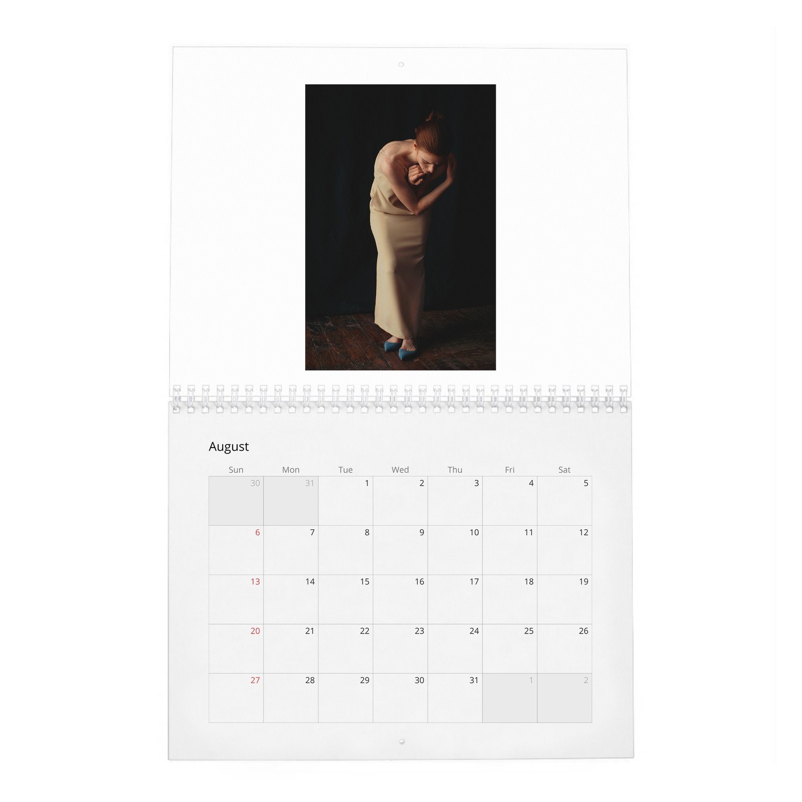 08 Rose Leslie - Out Of Her Confort Zone 2027 Wall Calendar