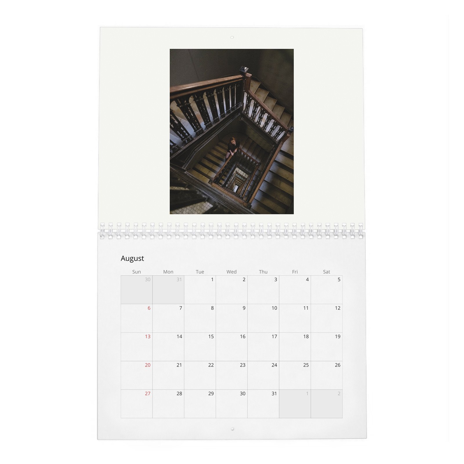 08 Sadie Sink - Flaunt 2027 Wall Calendar