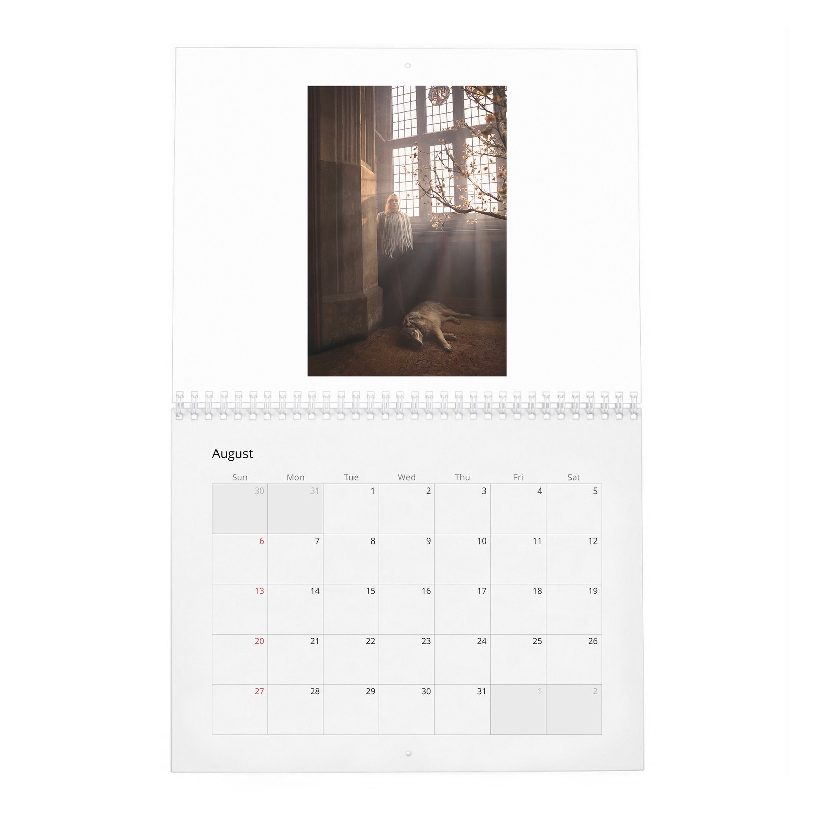 08 Sophie Turner - The Warrior Woman 2027 Wall Calendar