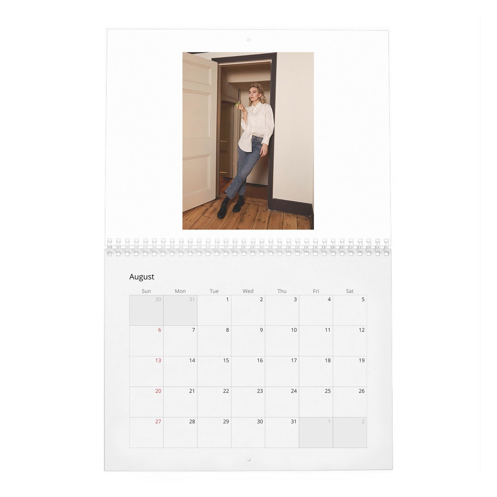 08 Vanessa Kirby - A New Light 2027 Wall Calendar