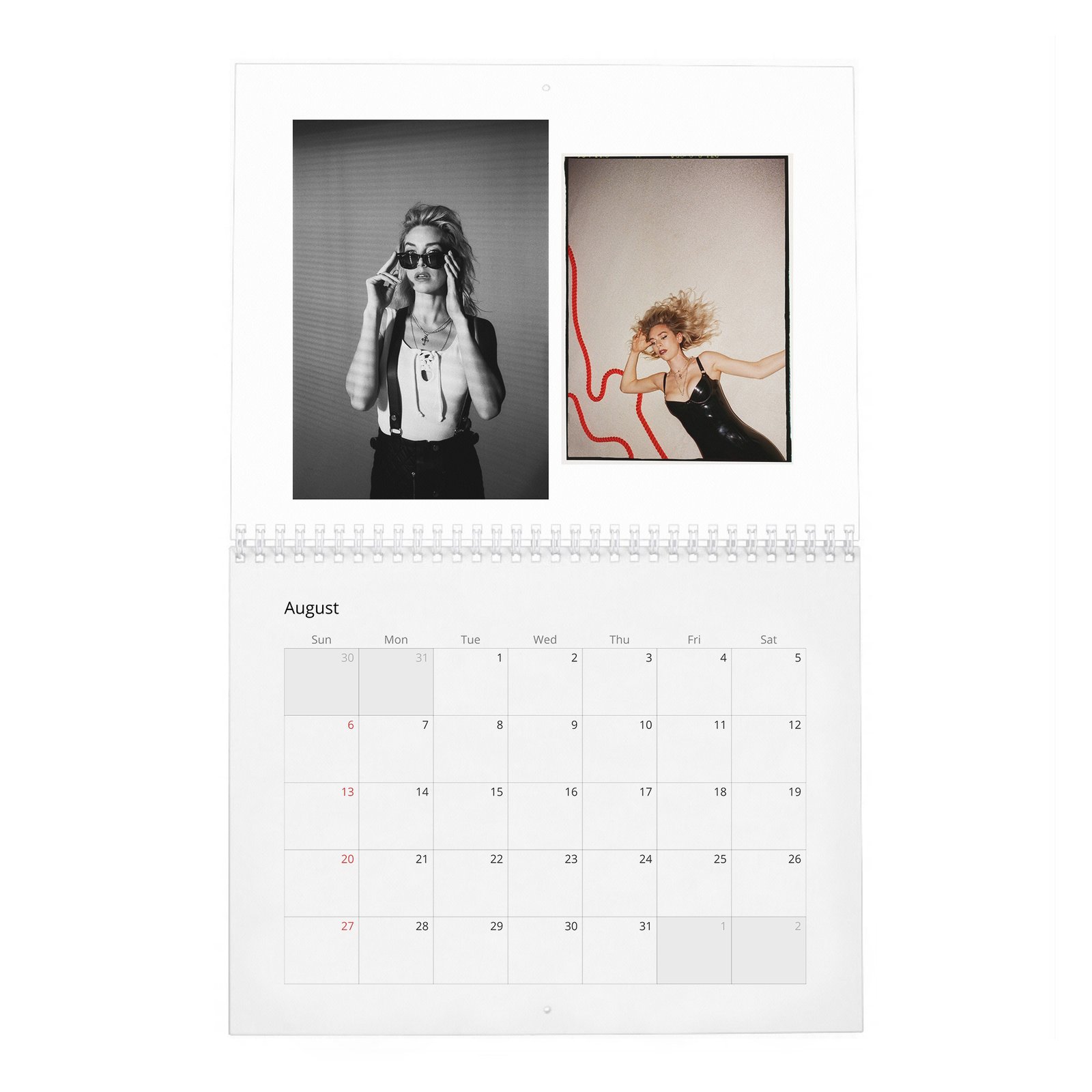 08 Vanessa Kirby - Time Is Now 2027 Wall Calendar