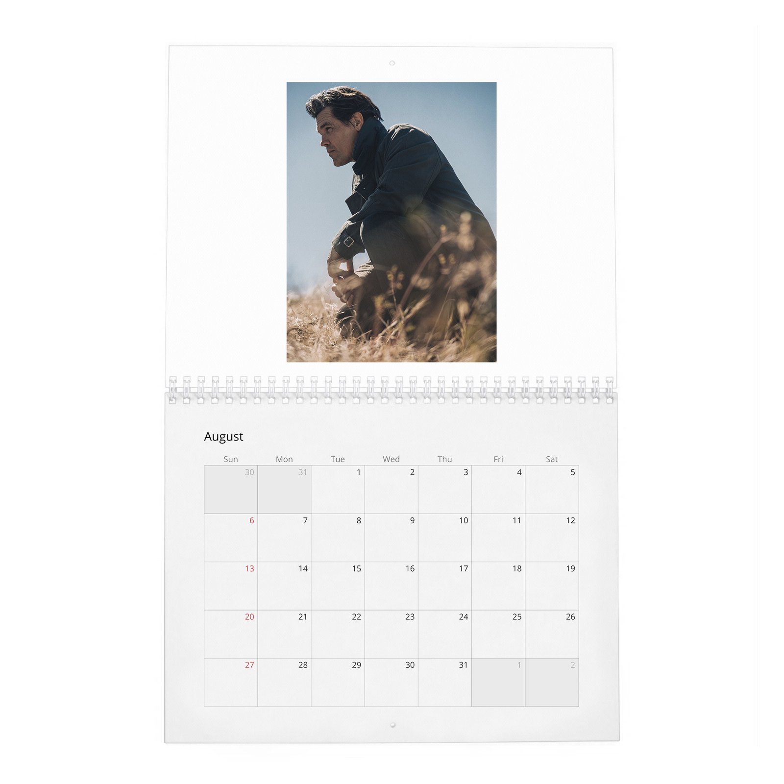 08 Josh Brolin - Man Of The World 2027 Wall Calendar
