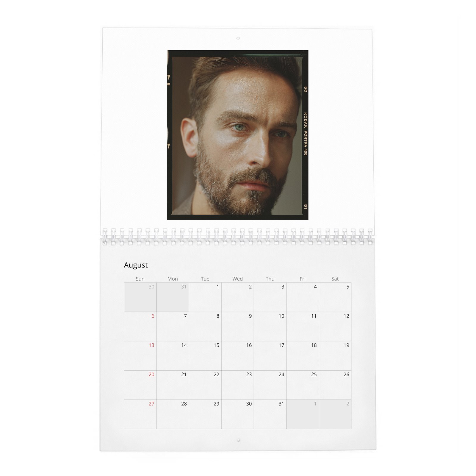 08 Tom Mison - Laterals 2027 Wall Calendar