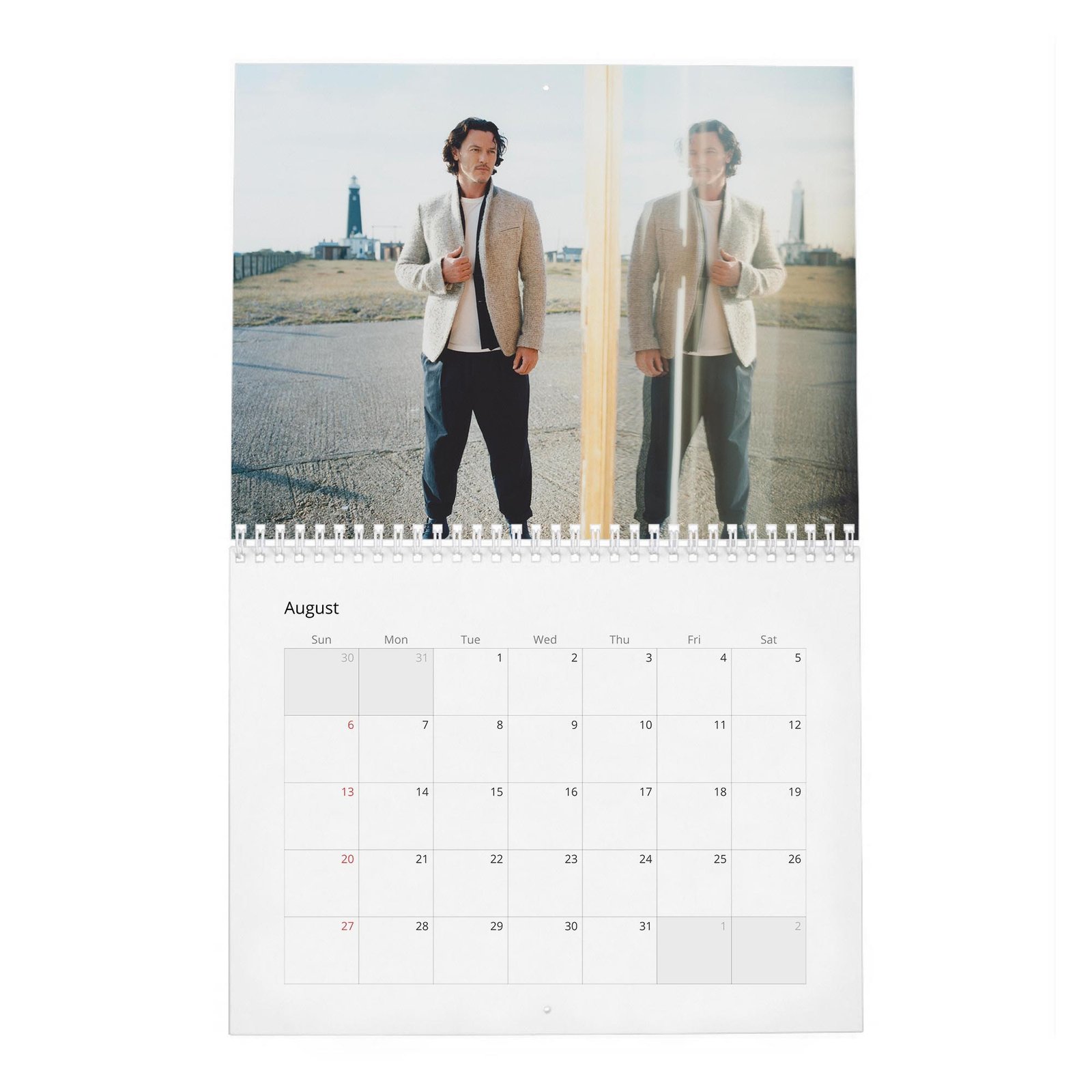 Luke Evans - Man On The Road 2027 Wall Calendar