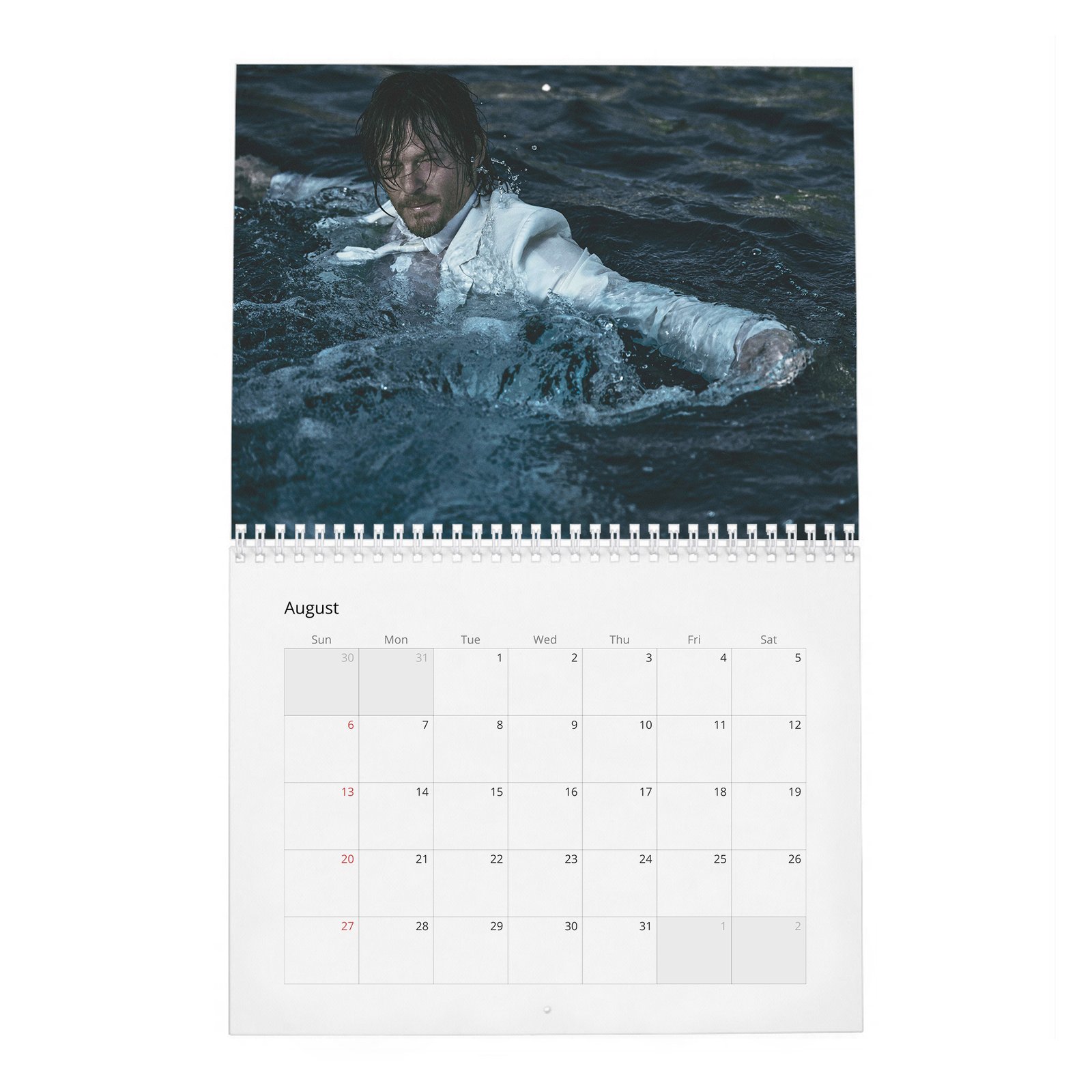 Norman Reedus - Flaunt Vol.2 2027 Wall Calendar