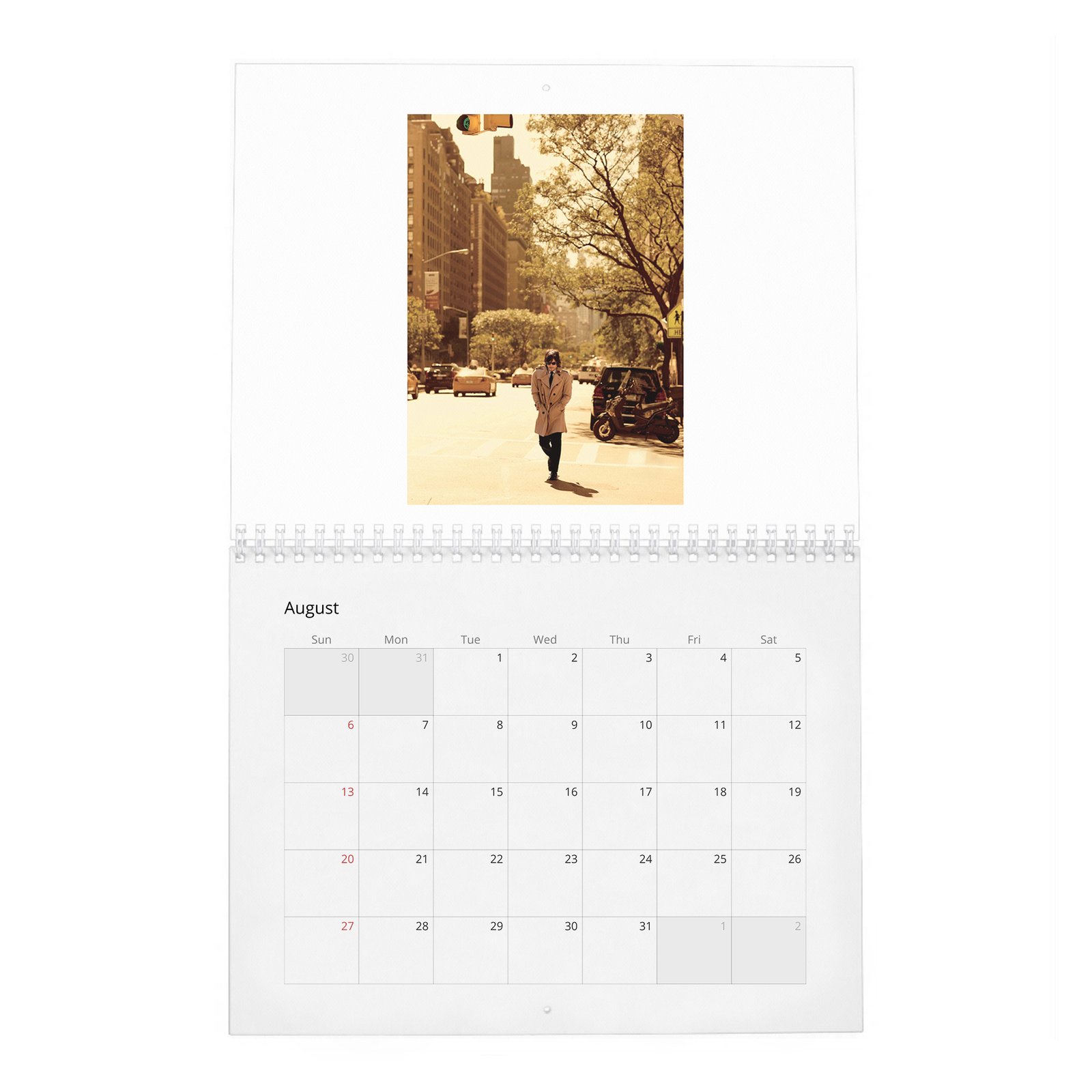 Norman Reedus - New York Rhapsody 2027 Wall Calendar