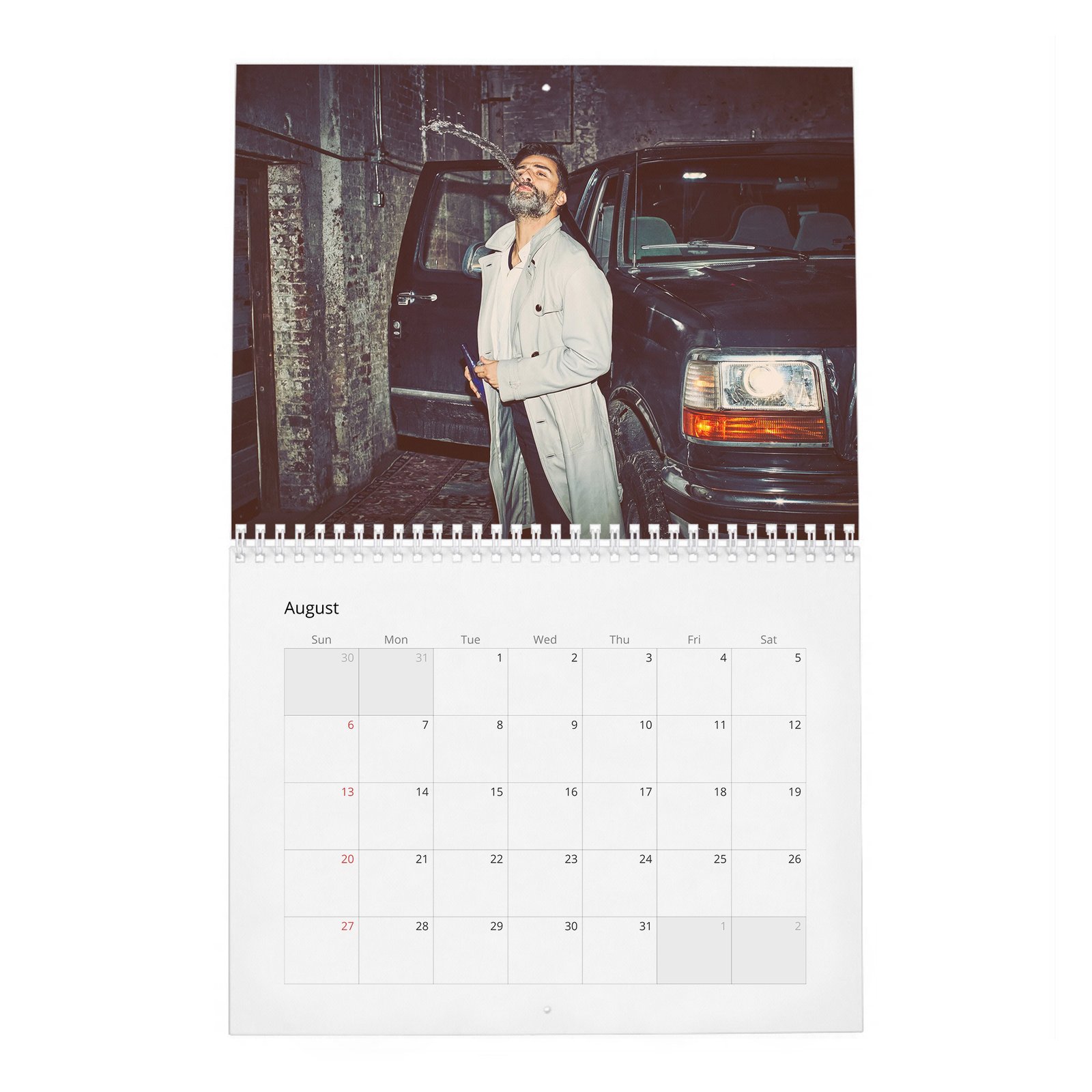 08 Oscar Isaac - The Dream Of 2027 Wall Calendar