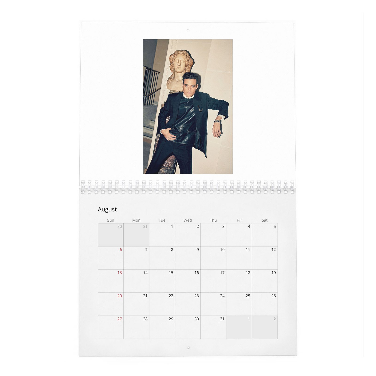 Rami Malek - Without Limits 2027 Wall Calendar