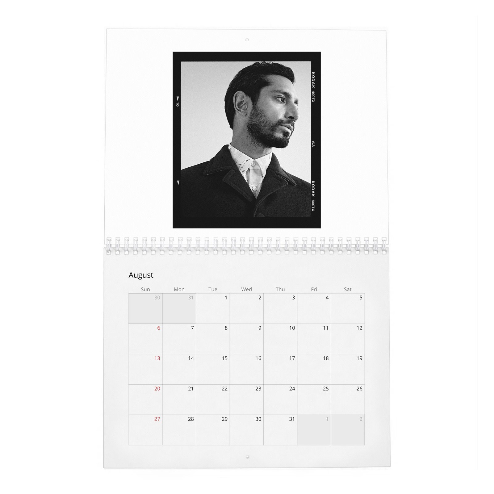 08 Riz Ahmed - Identity And Diversity 2027 Wall Calendar
