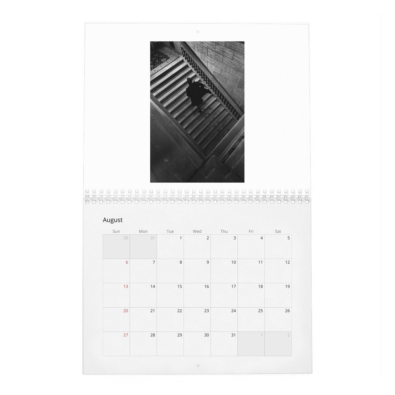 08 Sam Heughan - Nobleman 2027 Wall Calendar