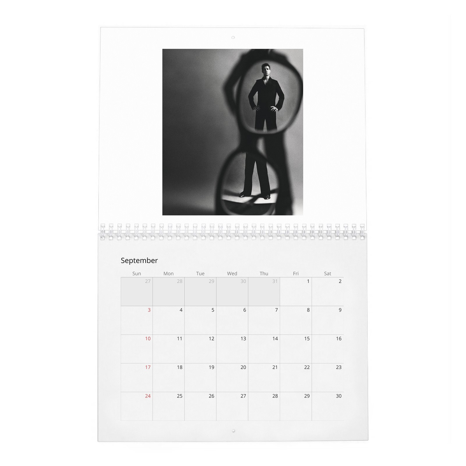 09 Jonah Hauer-King - Ready For His Close-Up 2027 Wall Calendar