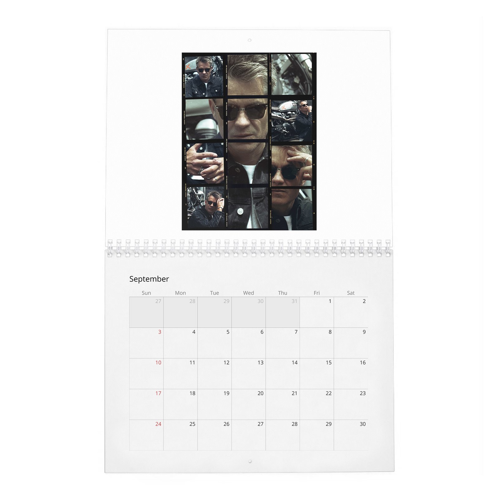 Timothy Olyphant - Rogue 2027 Wall Calendar