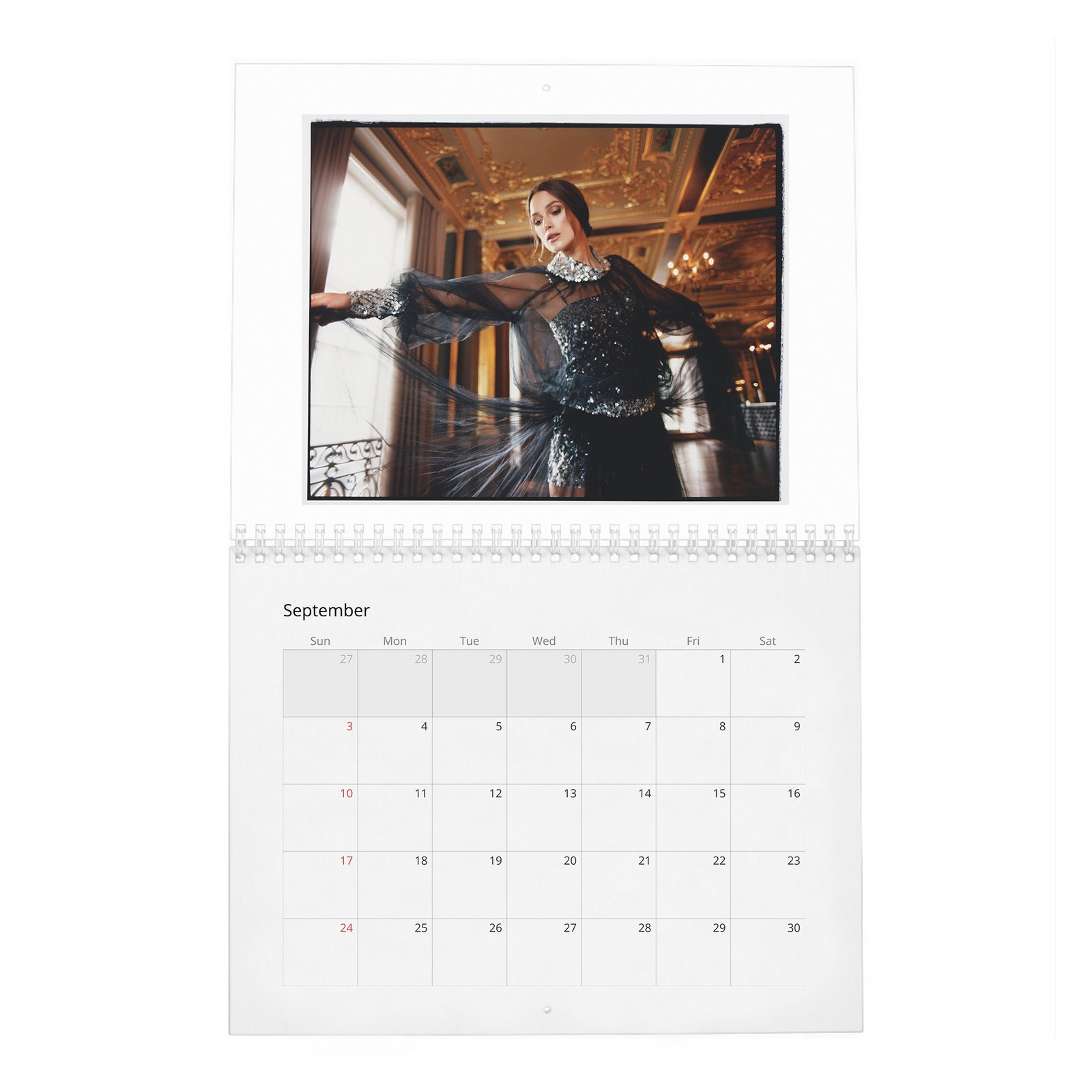 09 Keira Knightley - Bold And Beautiful 2027 Wall Calendar