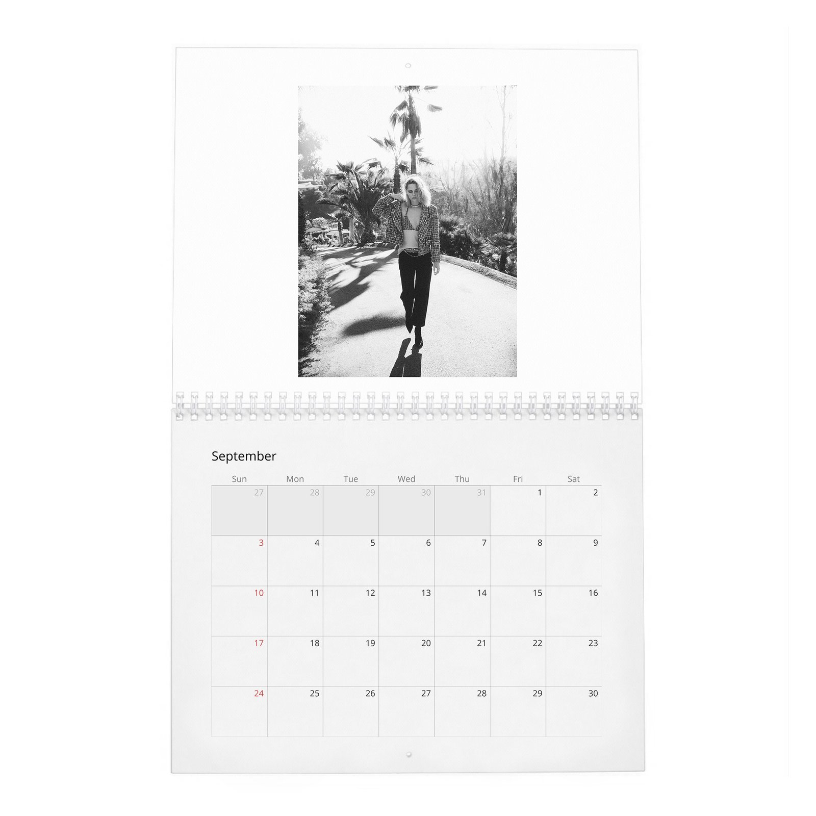 Kristen Stewart - On Playing Princess Diana 2027 Wall Calendar