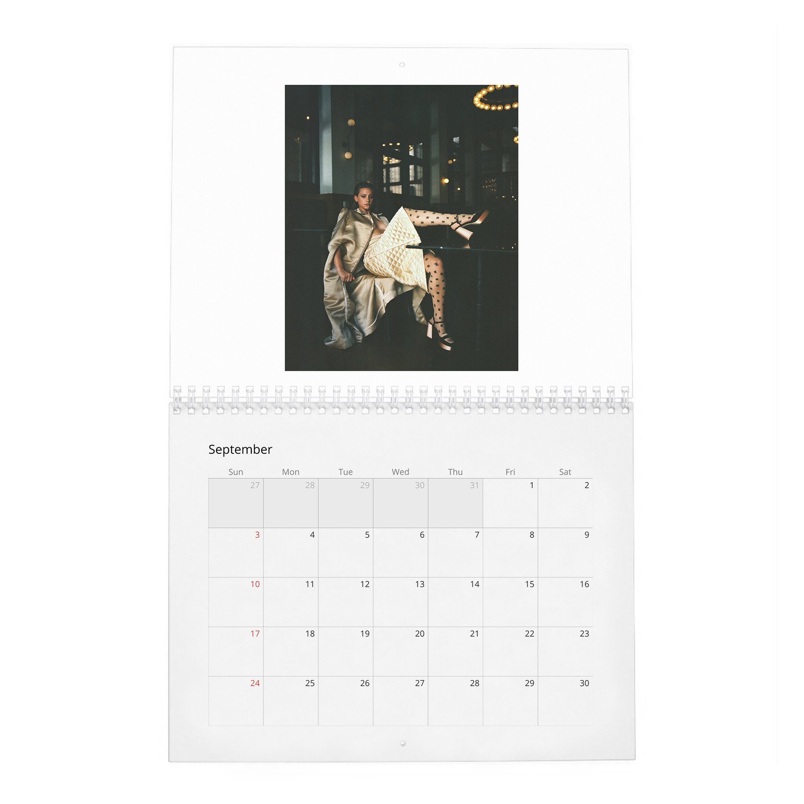 Lili Reinhart - Flaunt 2027 Wall Calendar