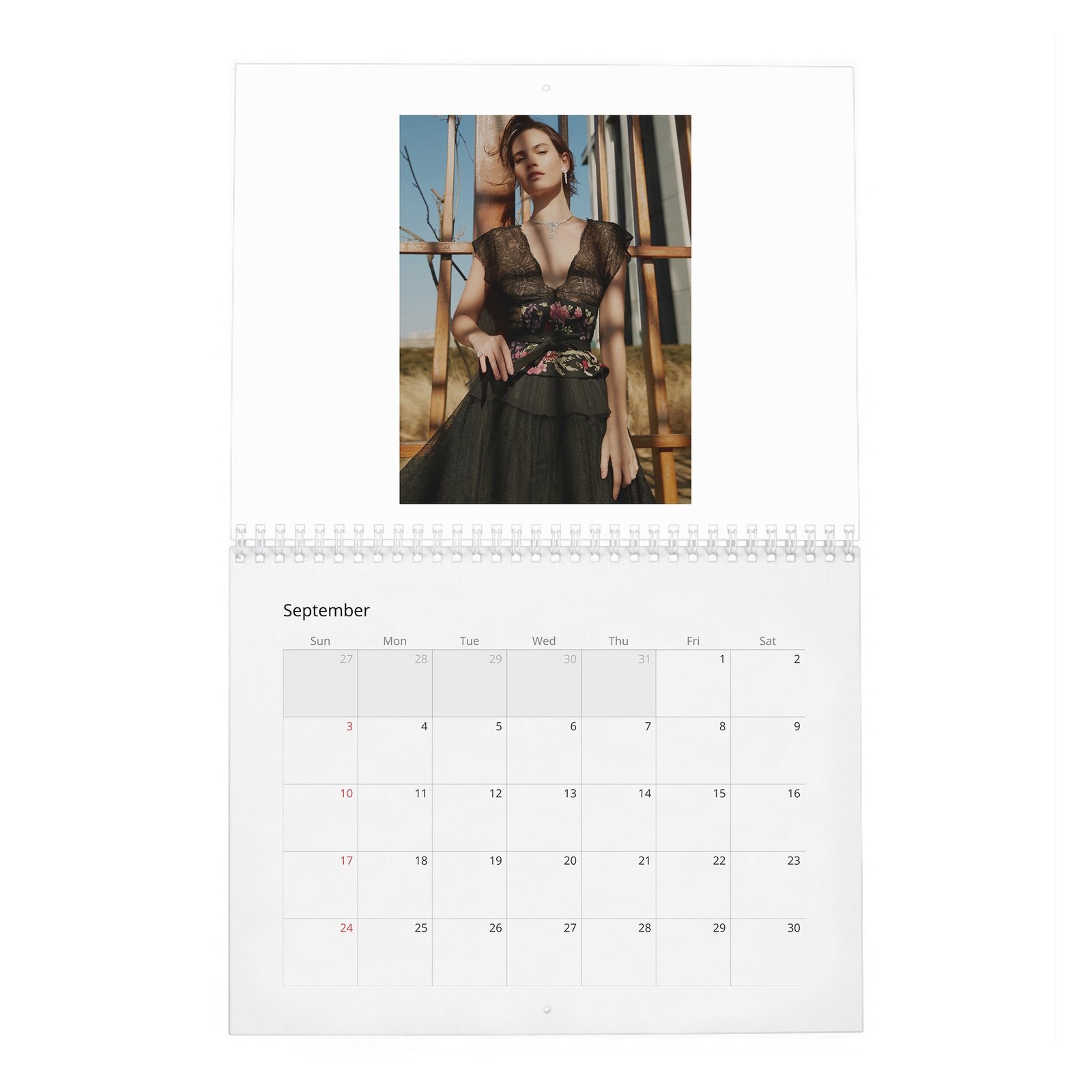 Lily James - Once Upon A Dreamland 2027 Wall Calendar