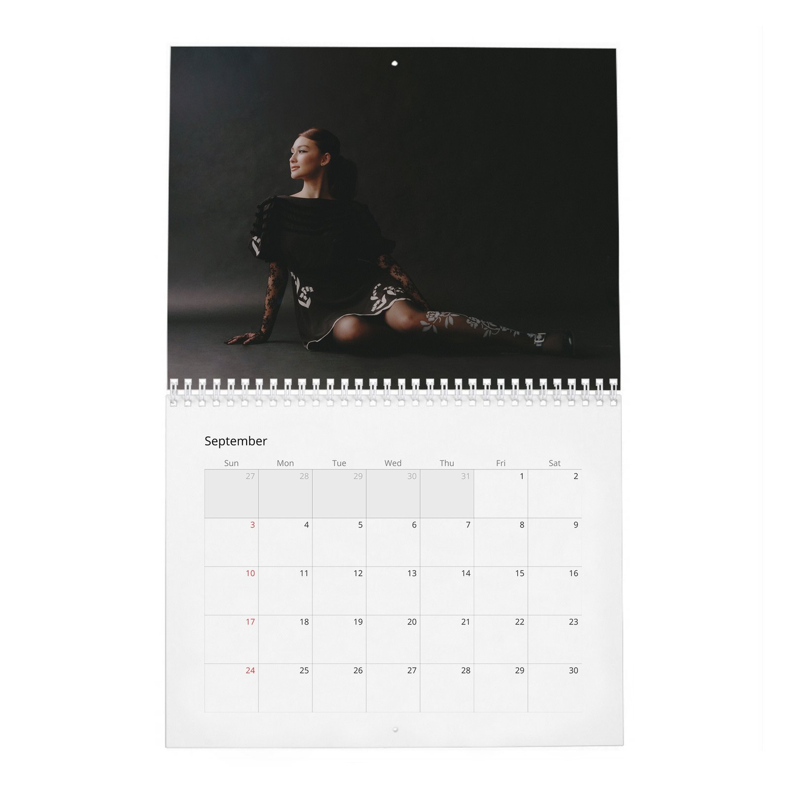 09 Lola Tung - Laterals 2027 Wall Calendar