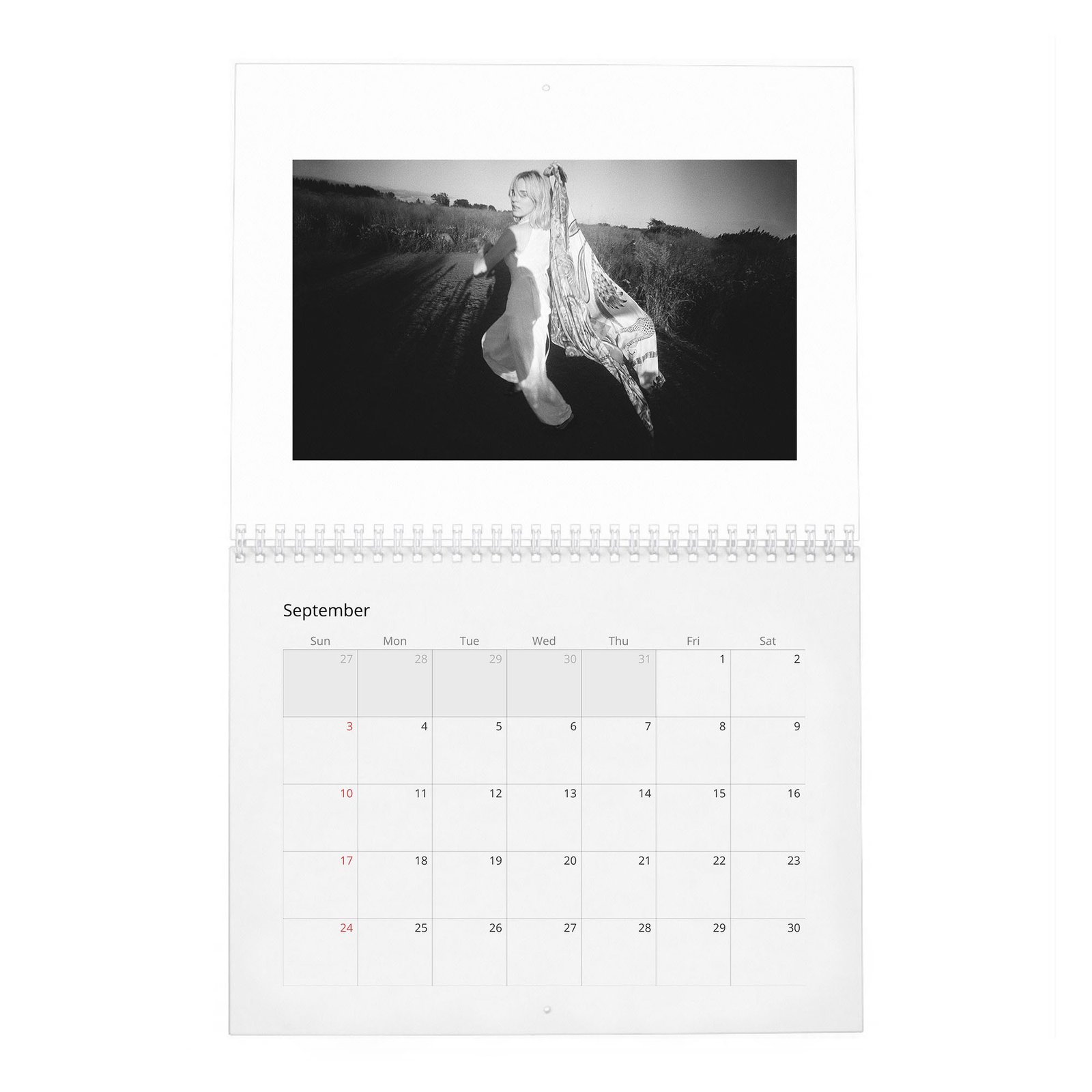 Odessa Young - The Quiet Heroine 2027 Wall Calendar