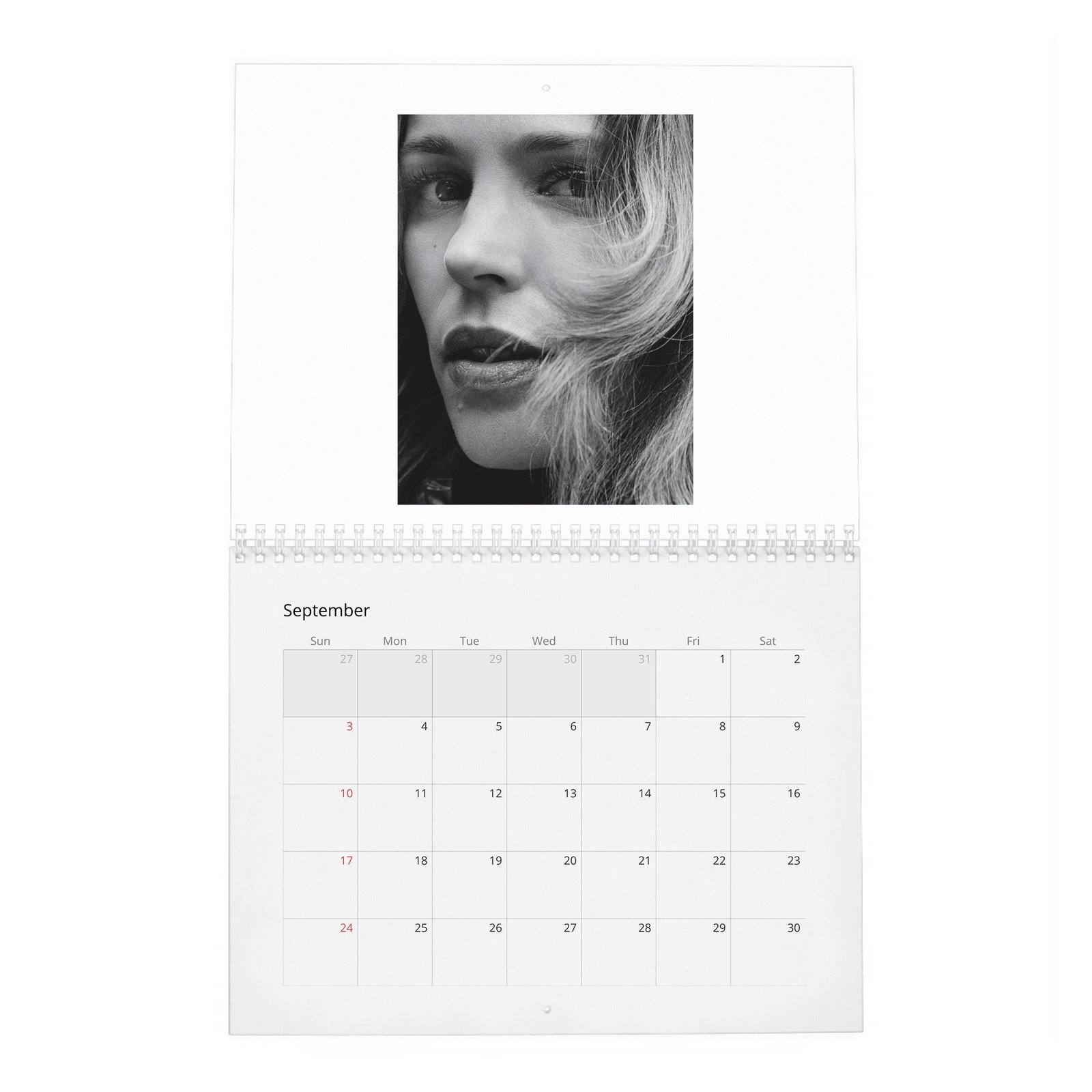 Rachel McAdams - Violet 2027 Wall Calendar