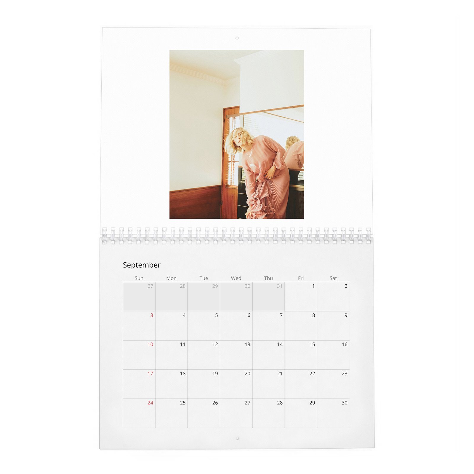 09 Saoirse Ronan - Our Newest Jo March 2027 Wall Calendar