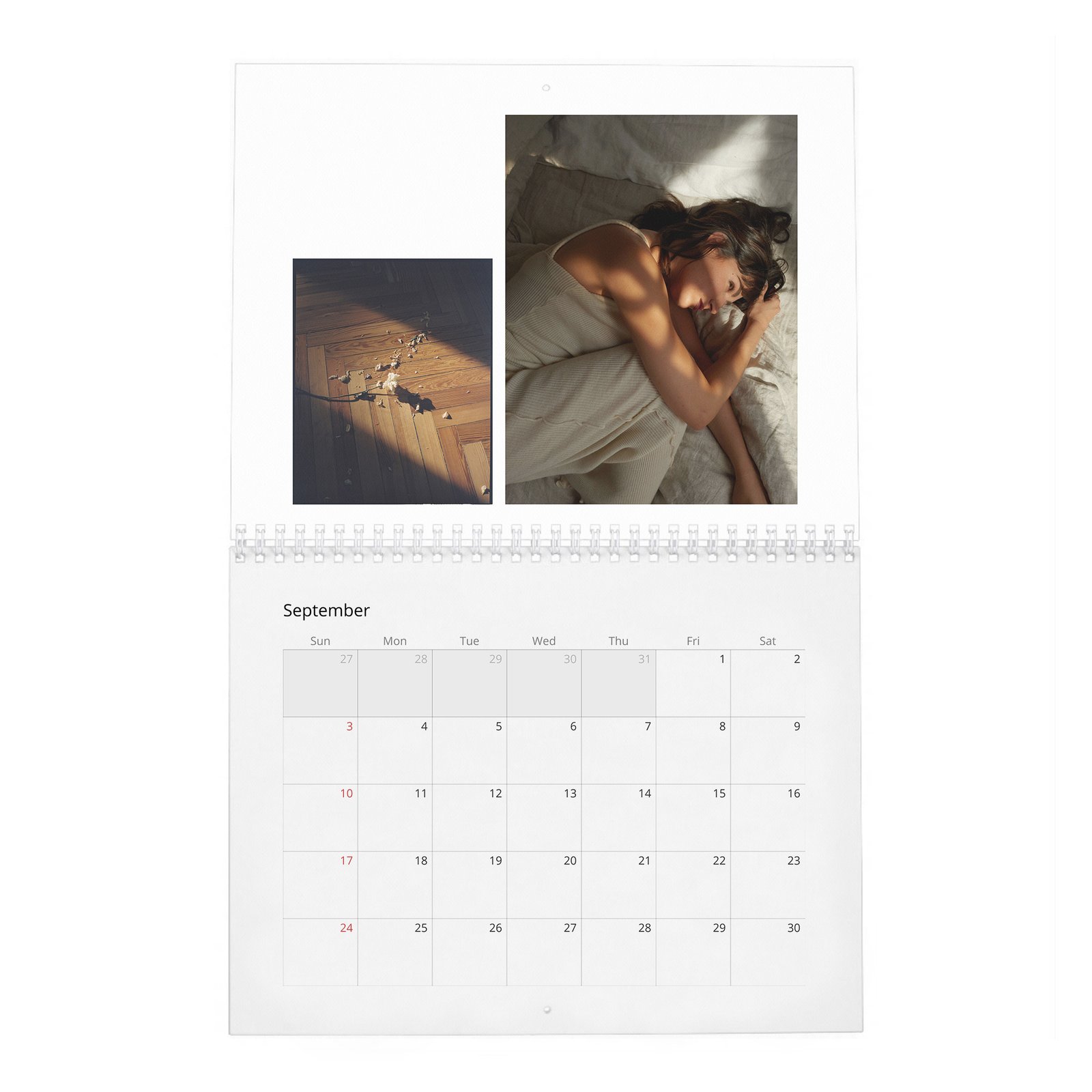 09 Ursula Corbero - Laterals 2027 Wall Calendar