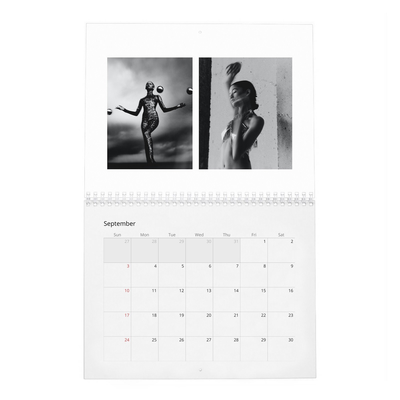 09 Zendaya - Future Human 2027 Wall Calendar