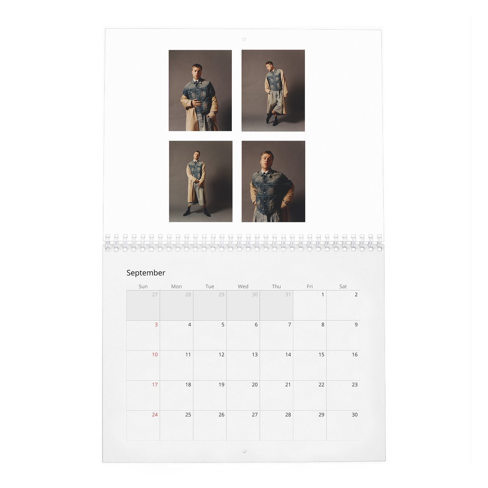 Ed Mc Vey - Content 2027 Wall Calendar