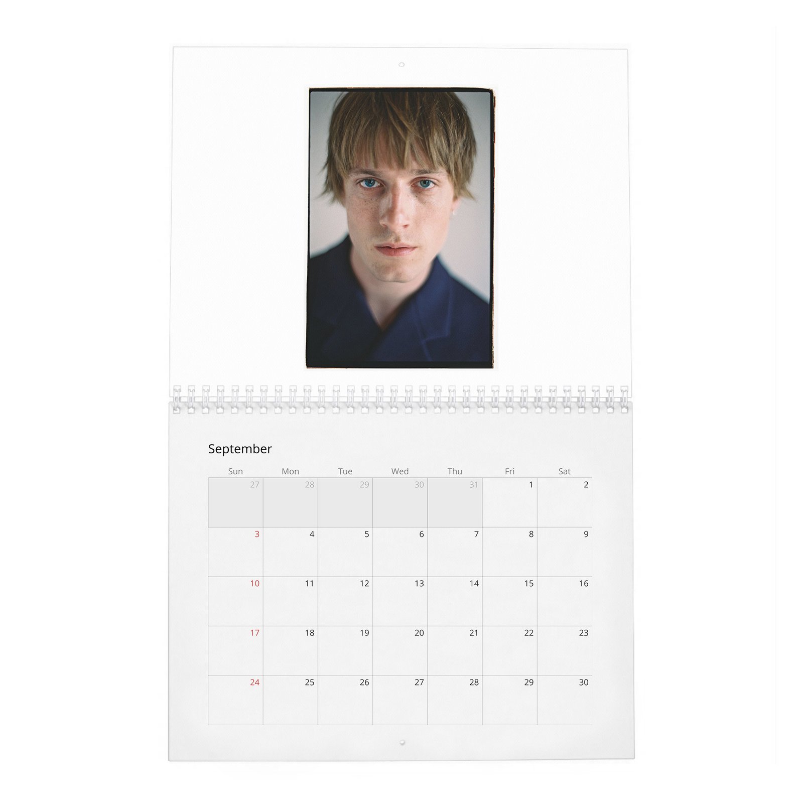 09 Louis Hofmann - In Conversation 2027 Wall Calendar