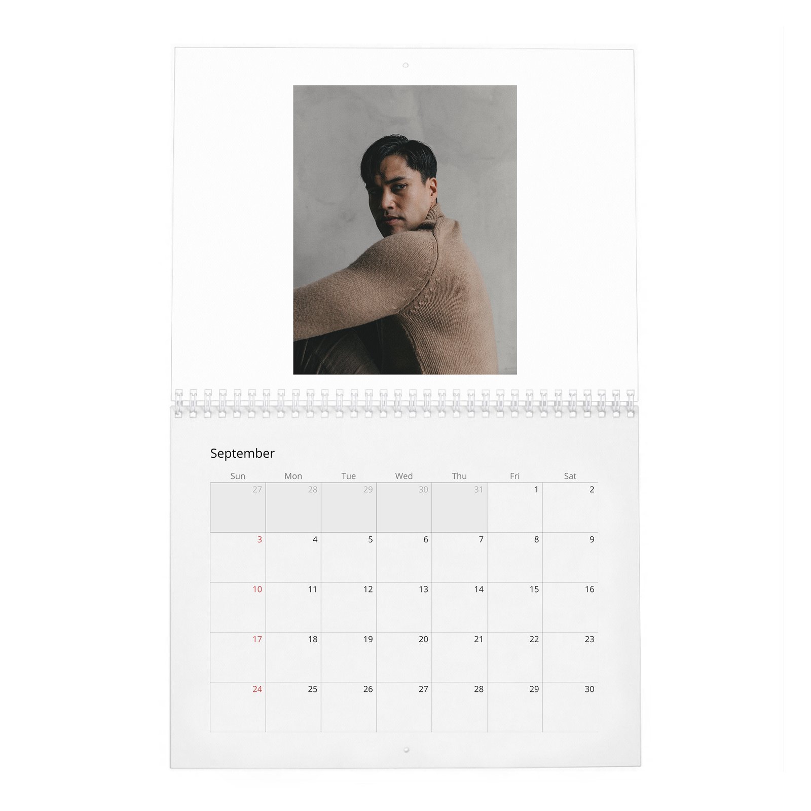 09 Martin Sensmeier - The Magnificent 2027 Wall Calendar