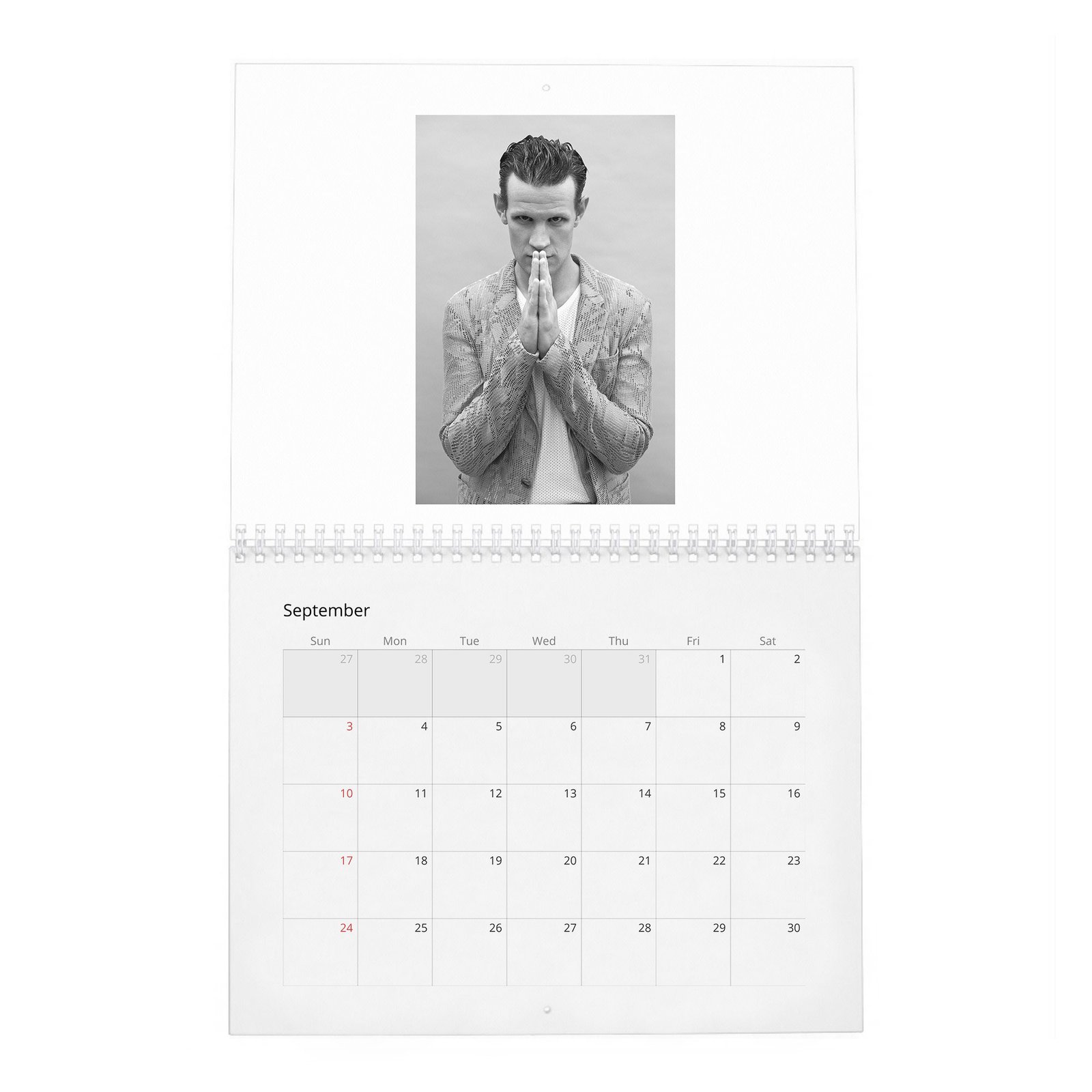 Matt Smith - Zoo 2027 Wall Calendar