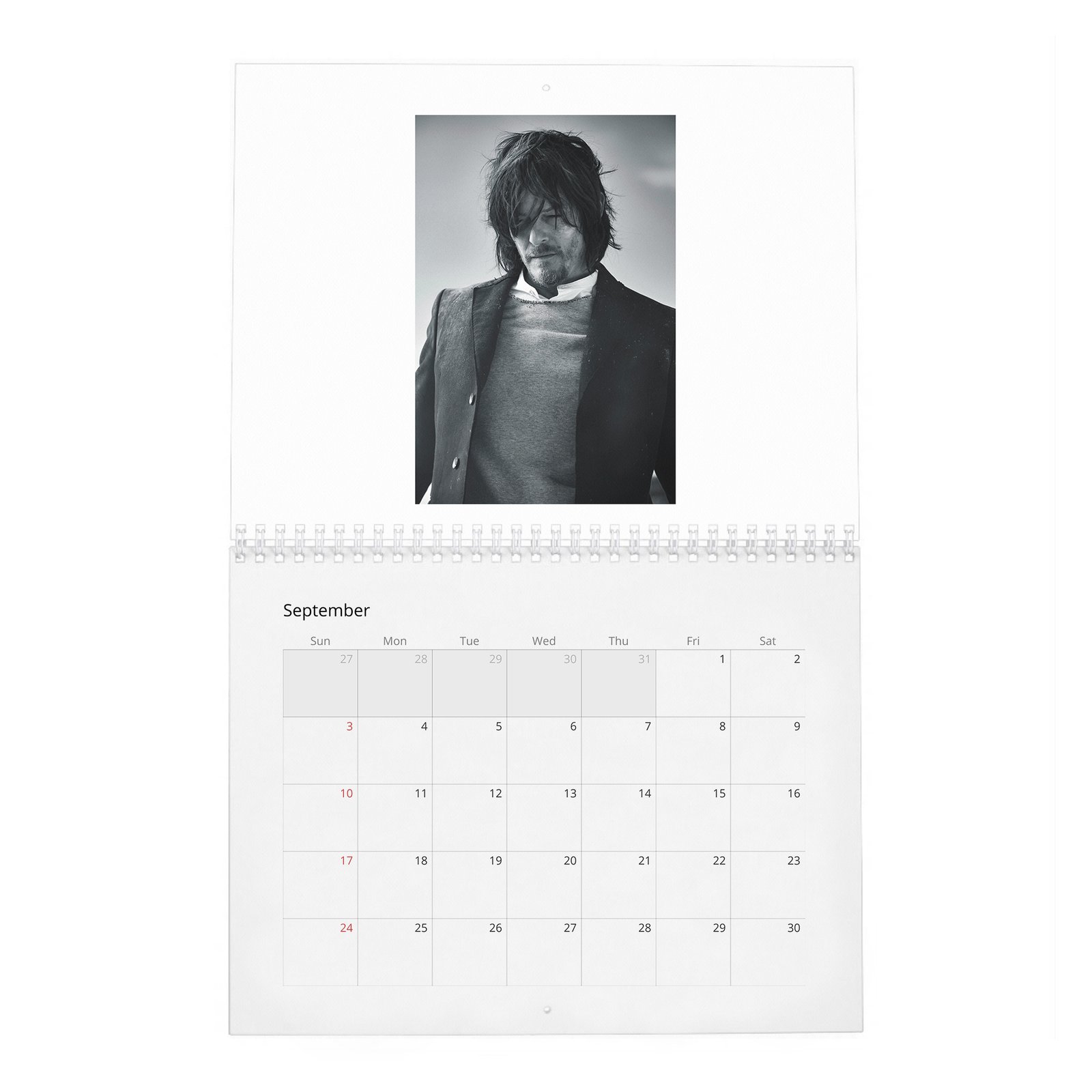 Norman Reedus - Flaunt Vol.2 2027 Wall Calendar