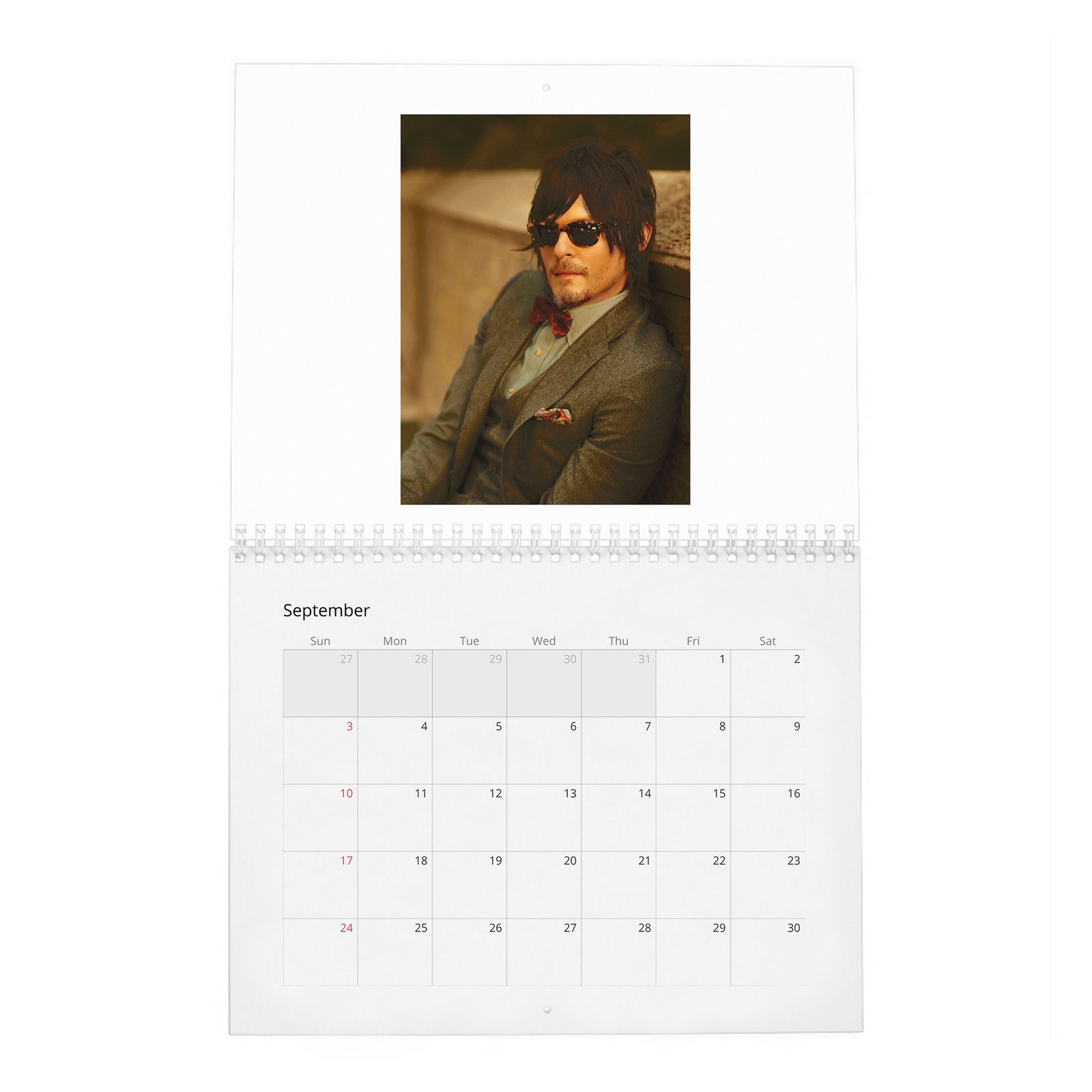 Norman Reedus - New York Rhapsody 2027 Wall Calendar