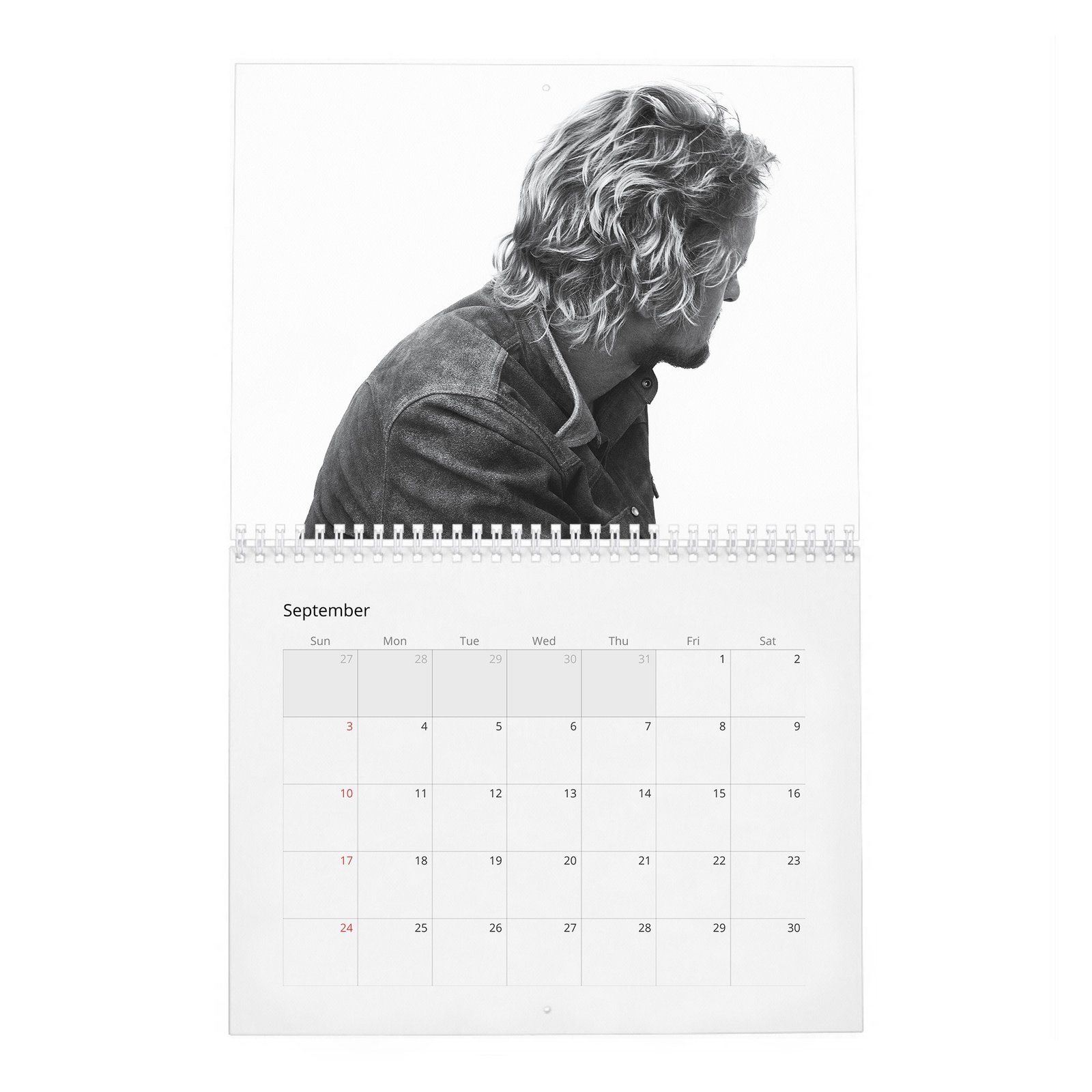 09 Owen Wilson - Doing Great 2027 Wall Calendar