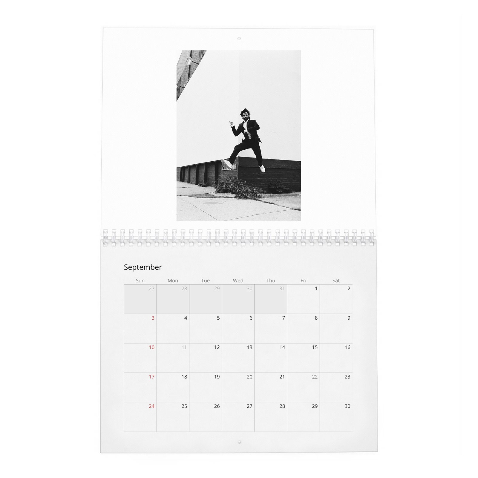 Penn Badgley - Perfect Handsome 2027 Wall Calendar