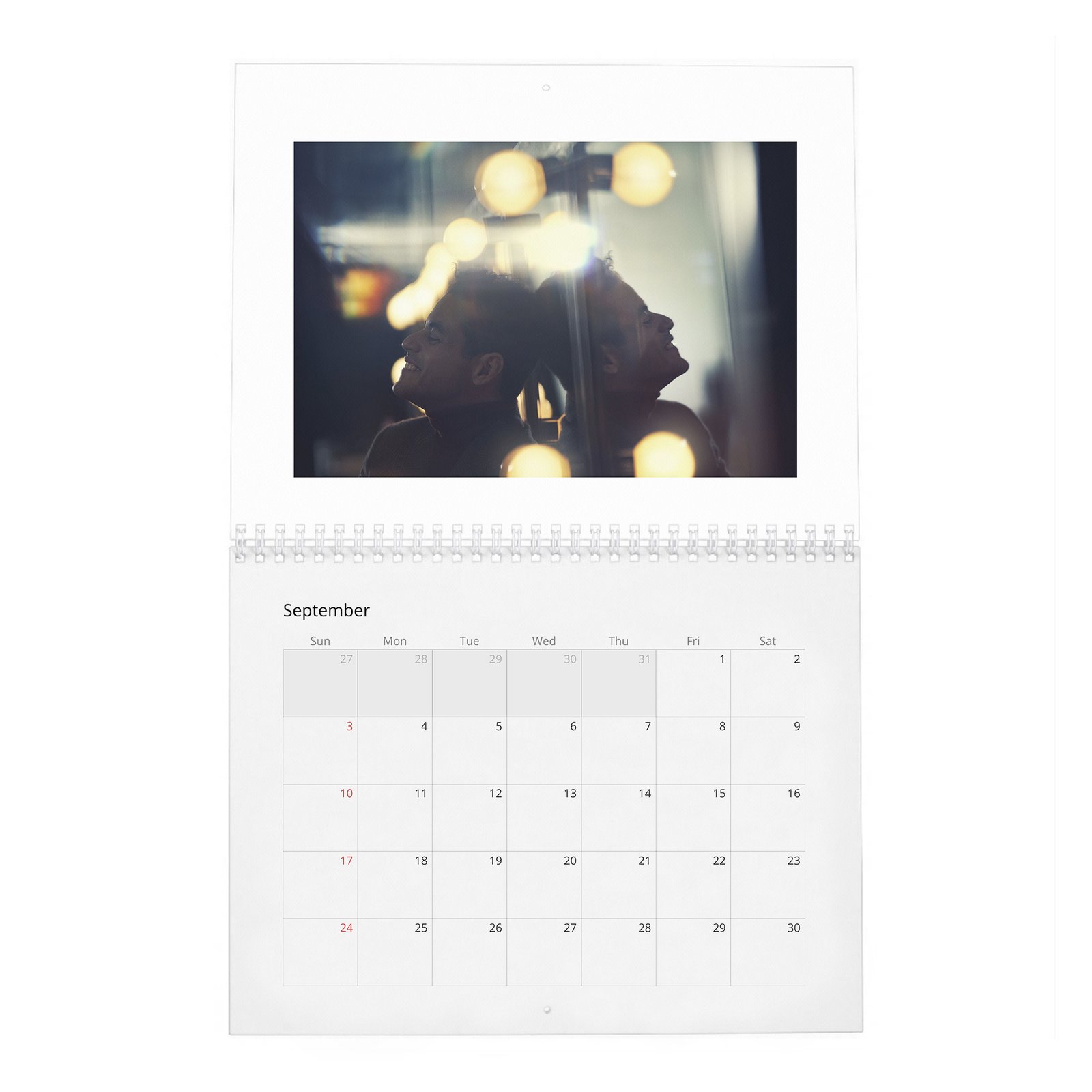 Rami Malek - No Matter What 2027 Wall Calendar