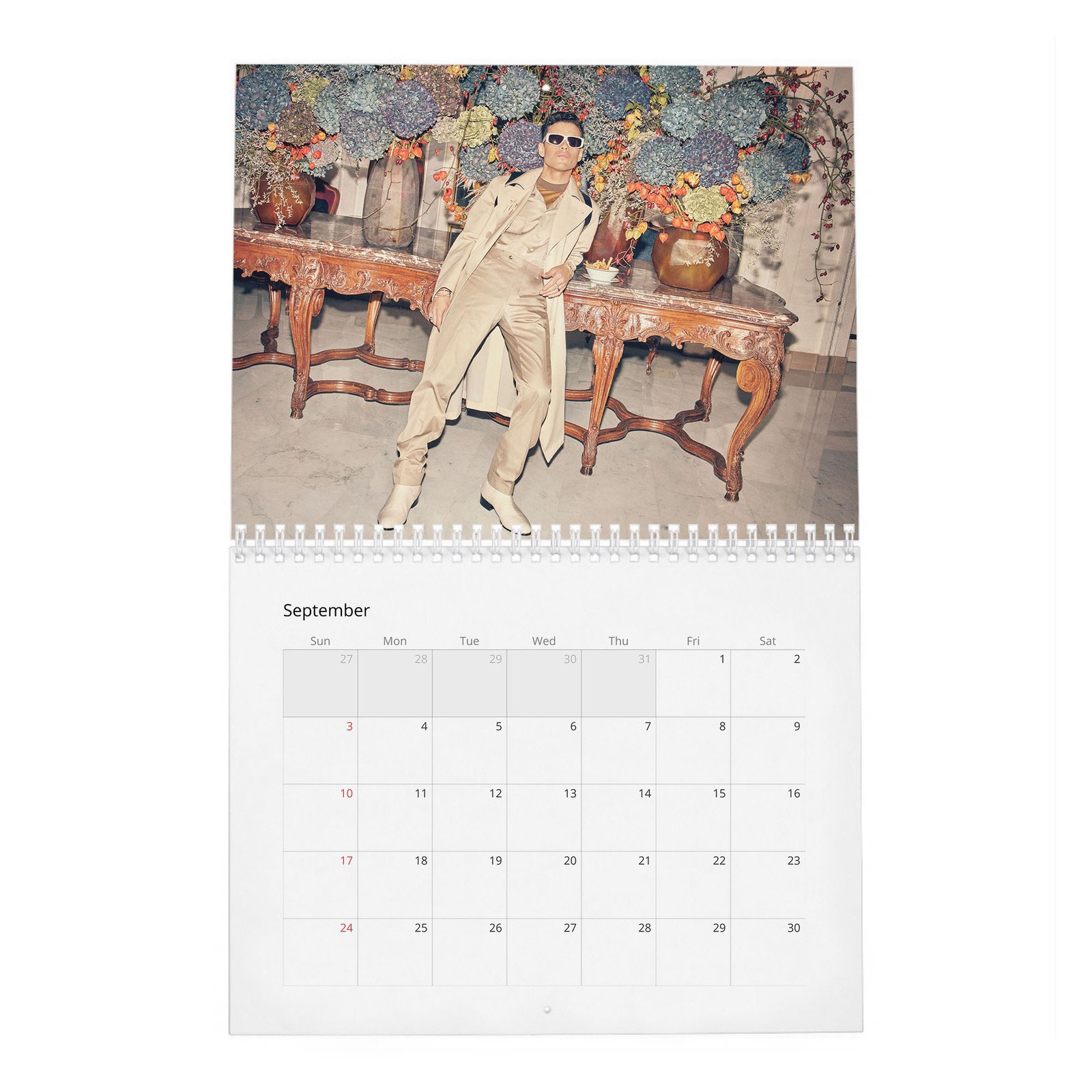 Rami Malek - Without Limits 2027 Wall Calendar