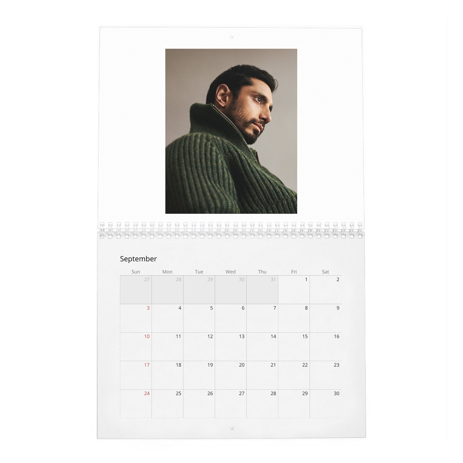 09 Riz Ahmed - Identity And Diversity 2027 Wall Calendar