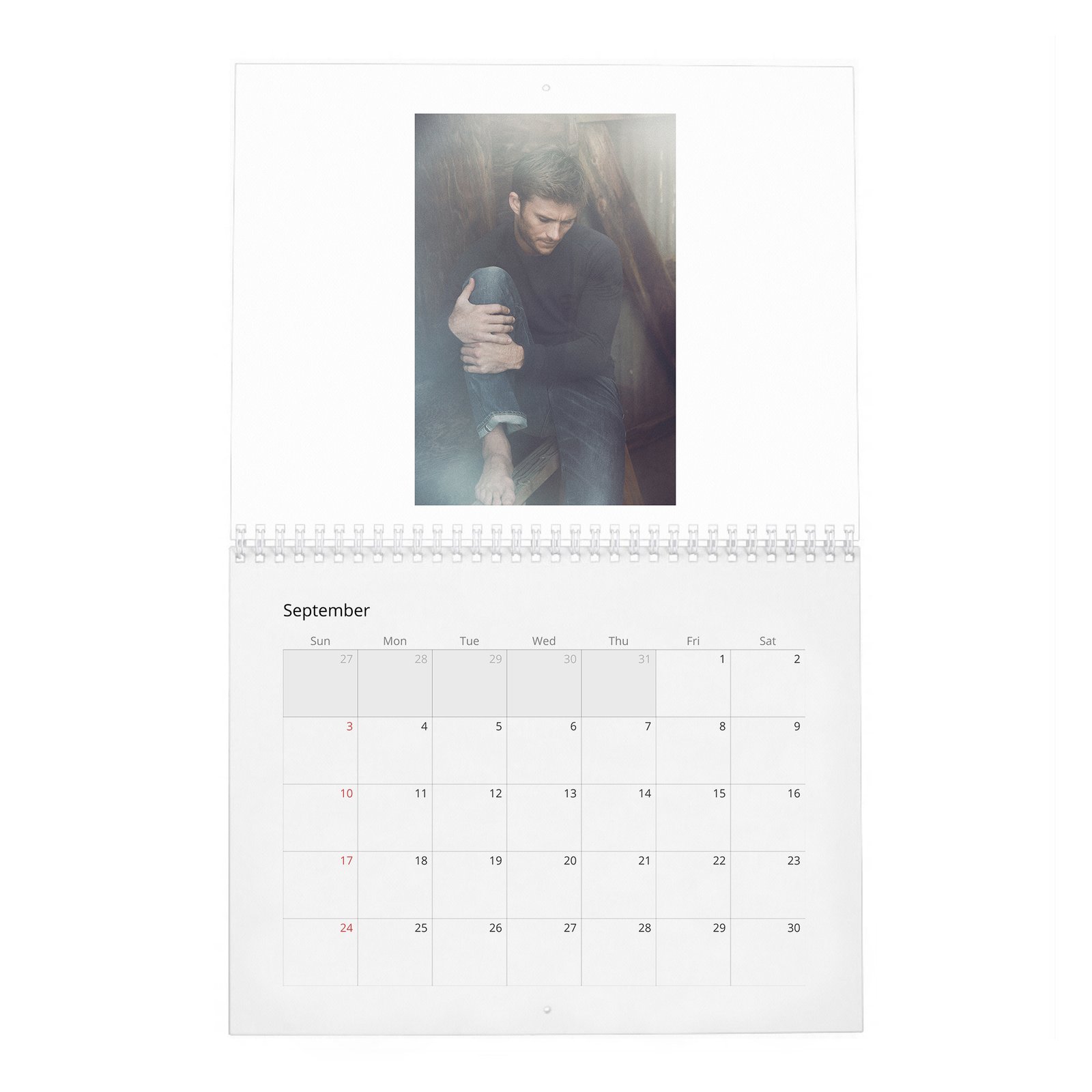 Scott Eastwood - Nylon 2027 Wall Calendar