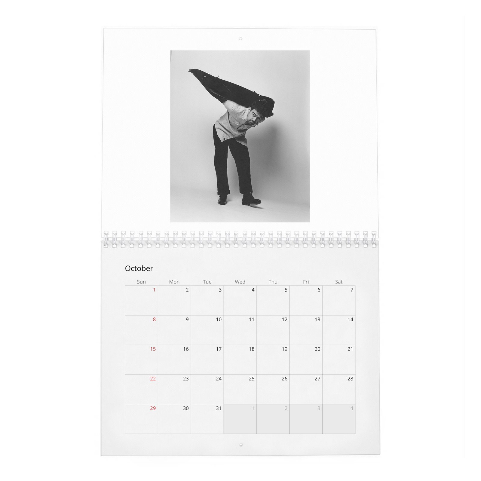 10 Theo James - Objectification And Being A Heart-Throb 2027 Wall Calendar