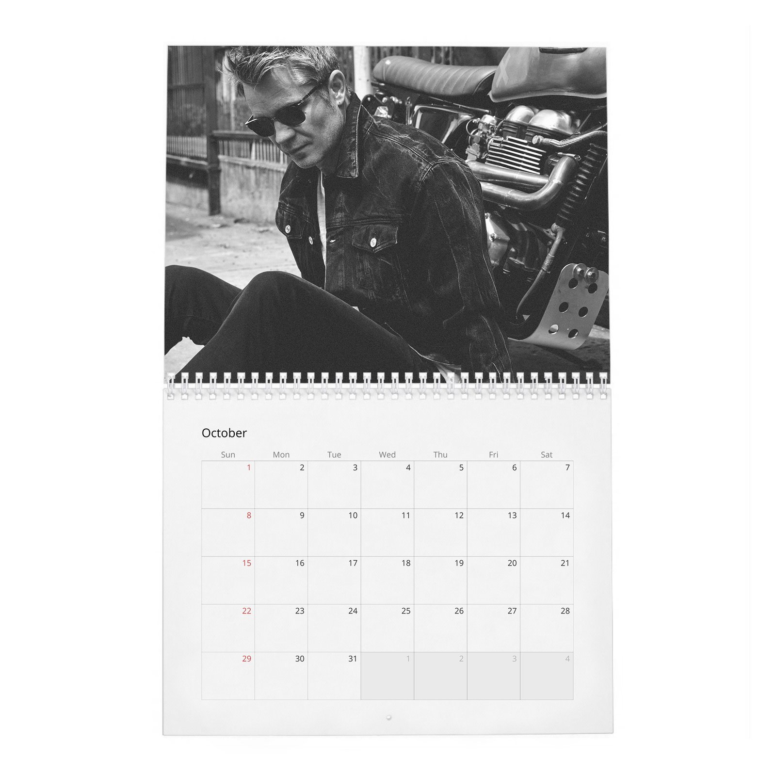 Timothy Olyphant - Rogue 2027 Wall Calendar