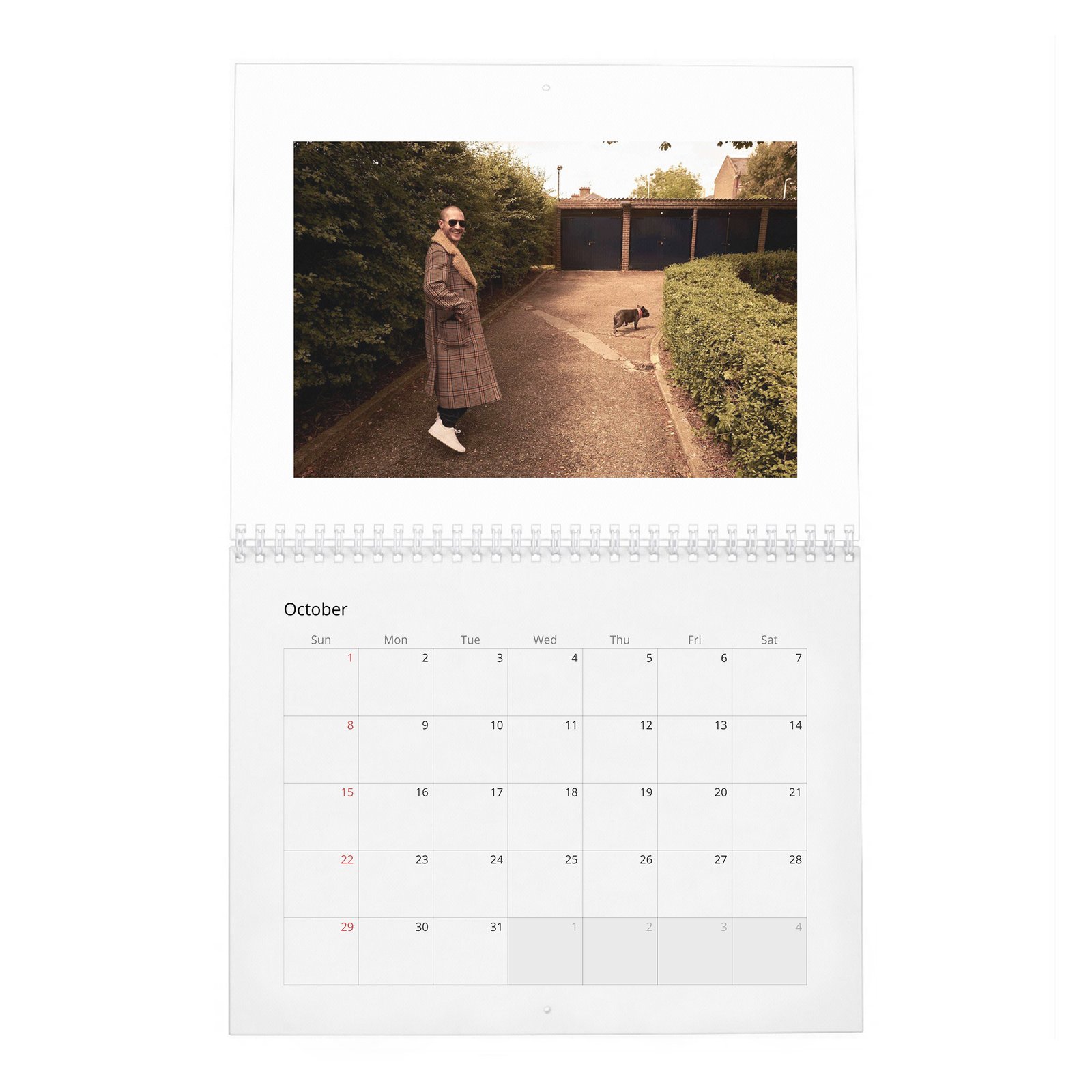 10 Tom Hardy - At Home 2027 Wall Calendar