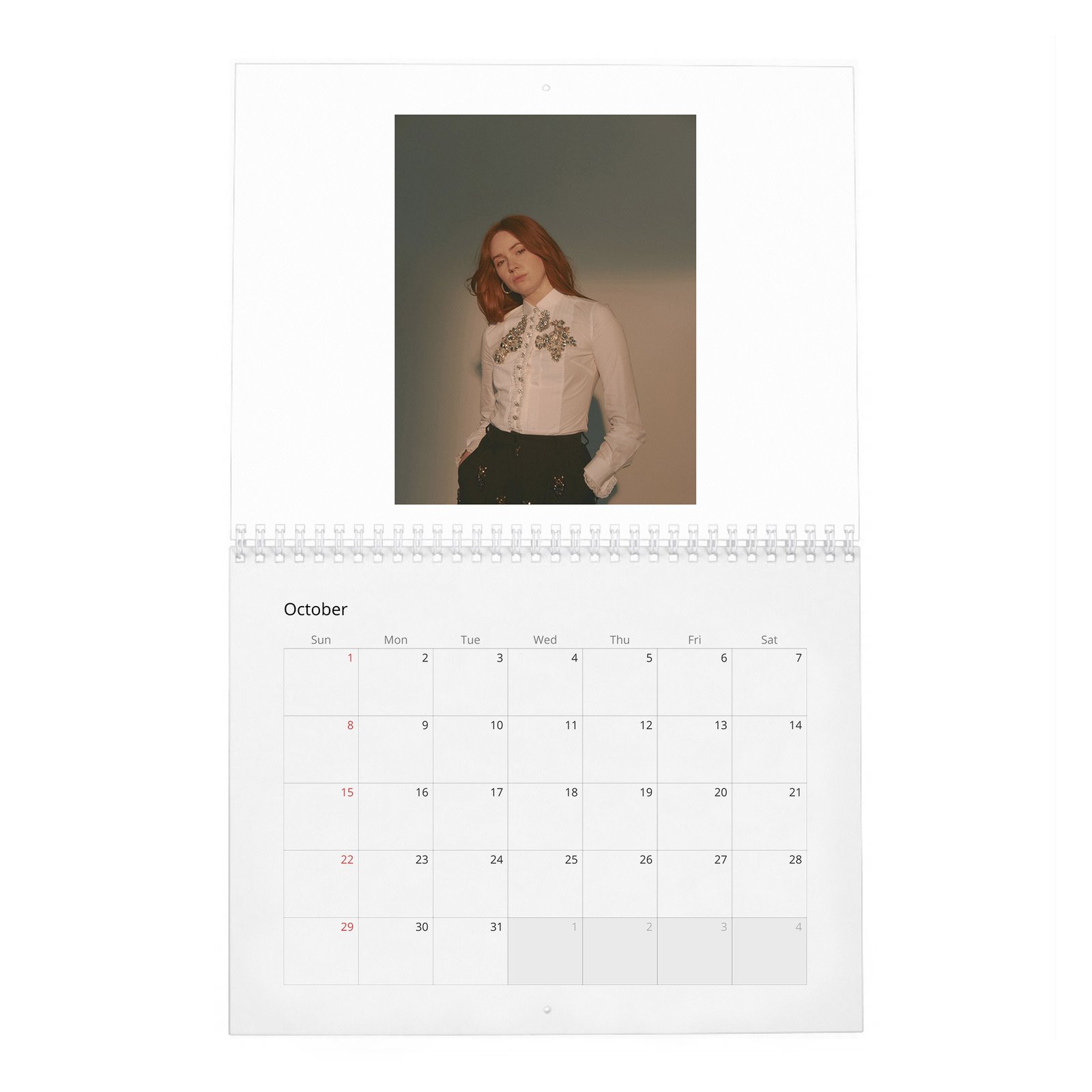 10 Karen Gillan - Comfortable Improvising 2027 Wall Calendar