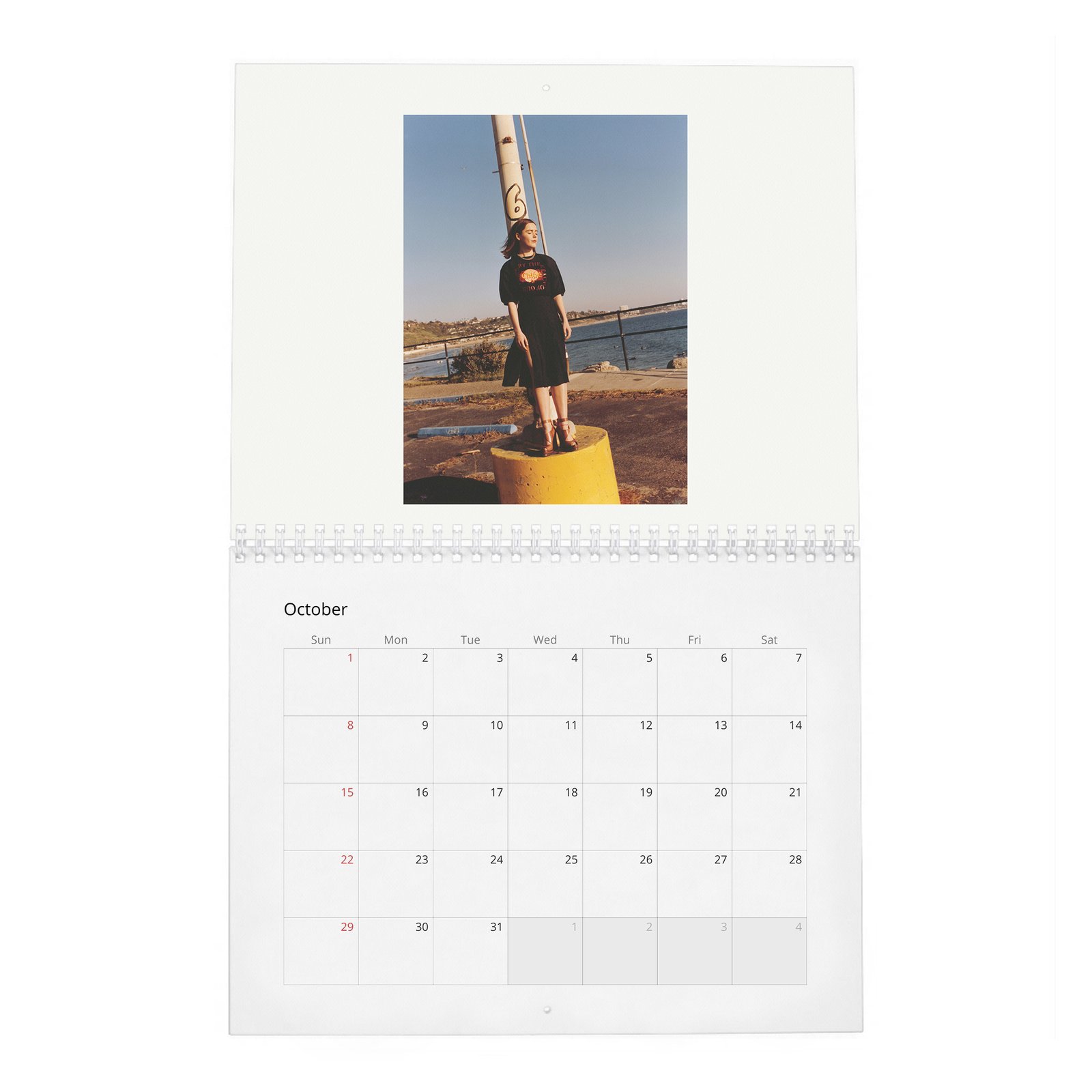 10 Kiernan Shipka - Flaunt 2027 Wall Calendar