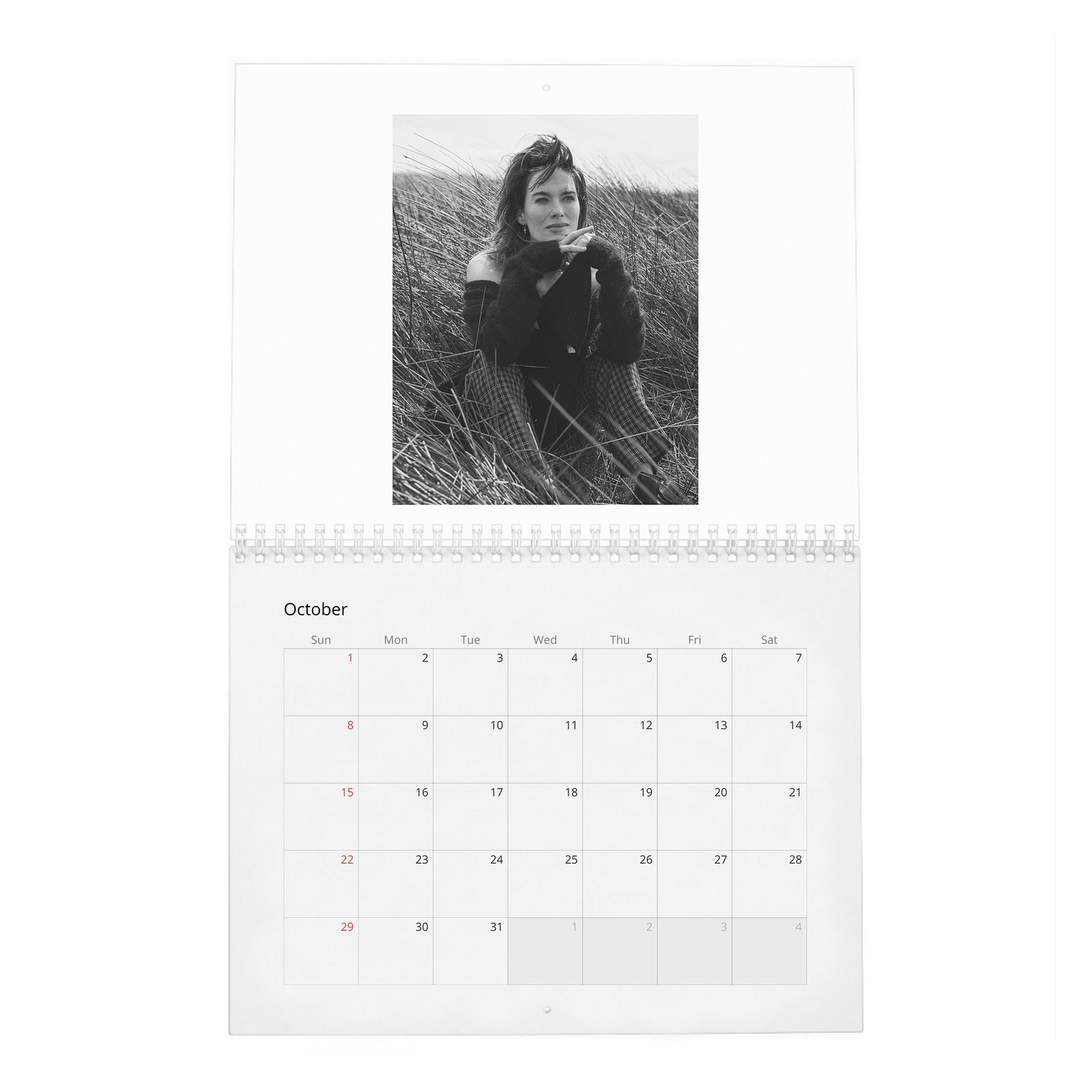 10 Lena Headey - Last Woman Stnading 2027 Wall Calendar