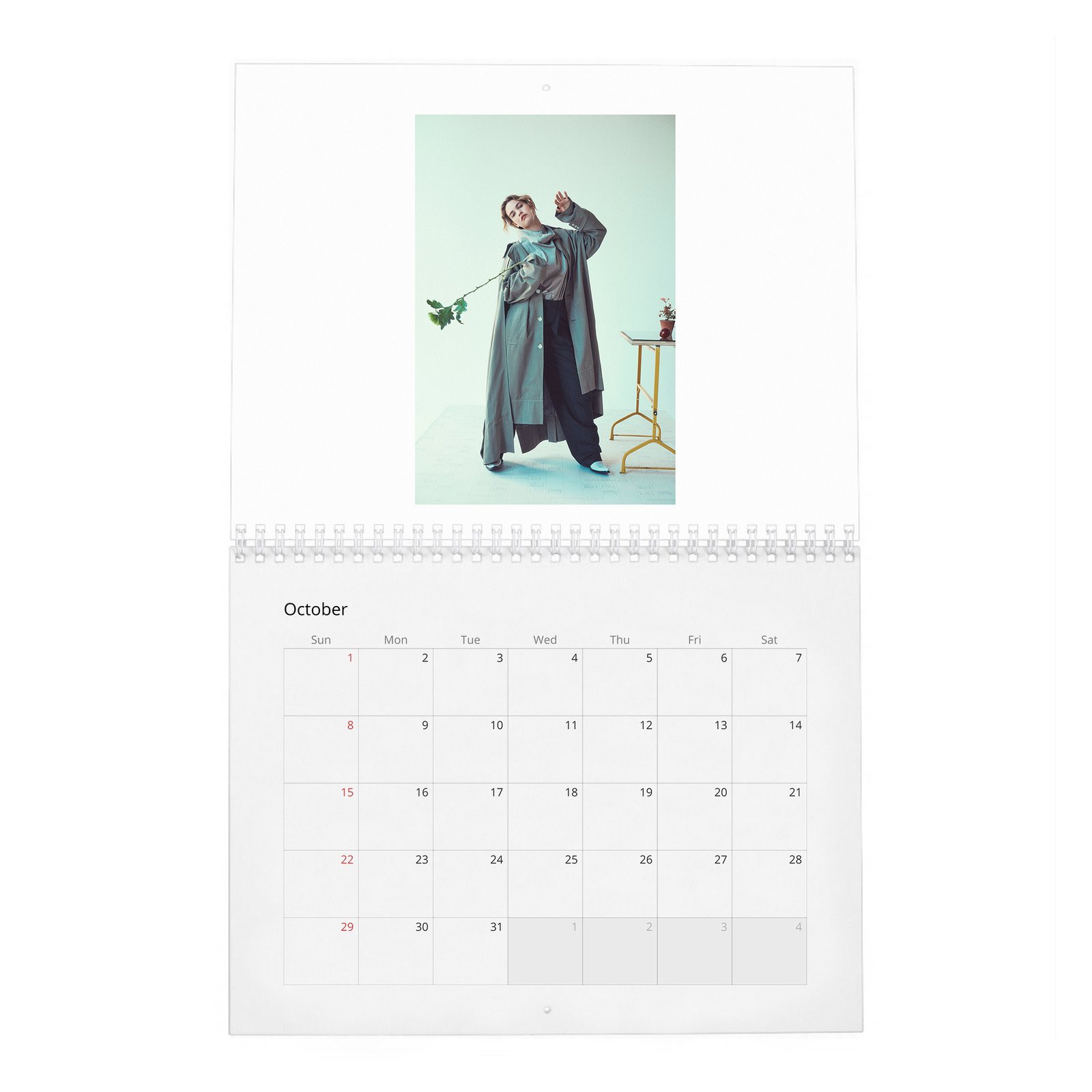 10 Lily James - Loving Lily 2027 Wall Calendar