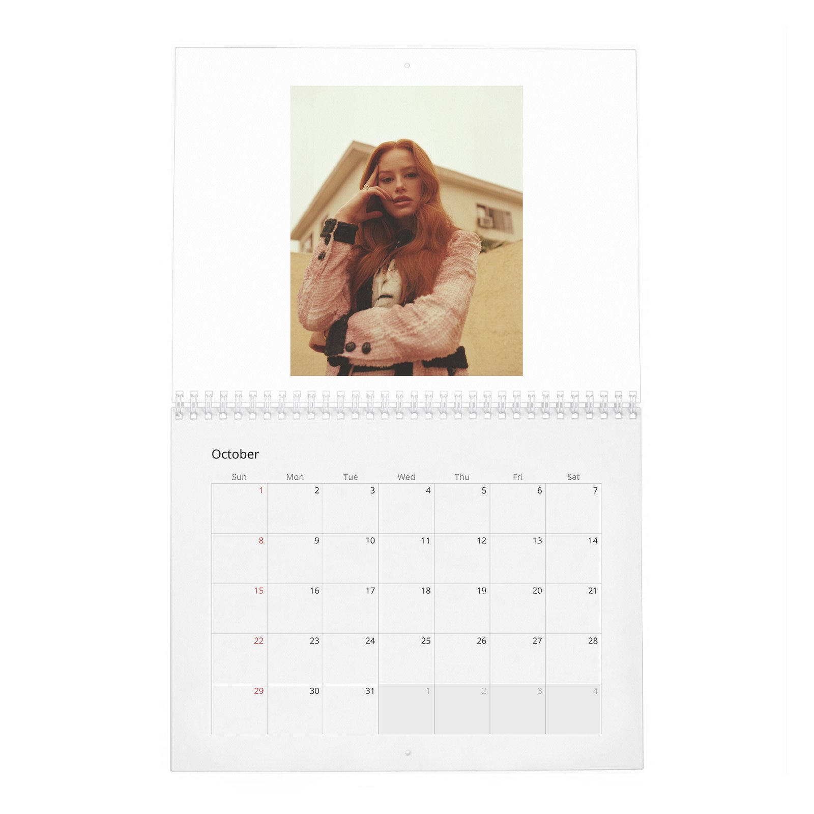 10 Madelaine Petsch - Content 2027 Wall Calendar