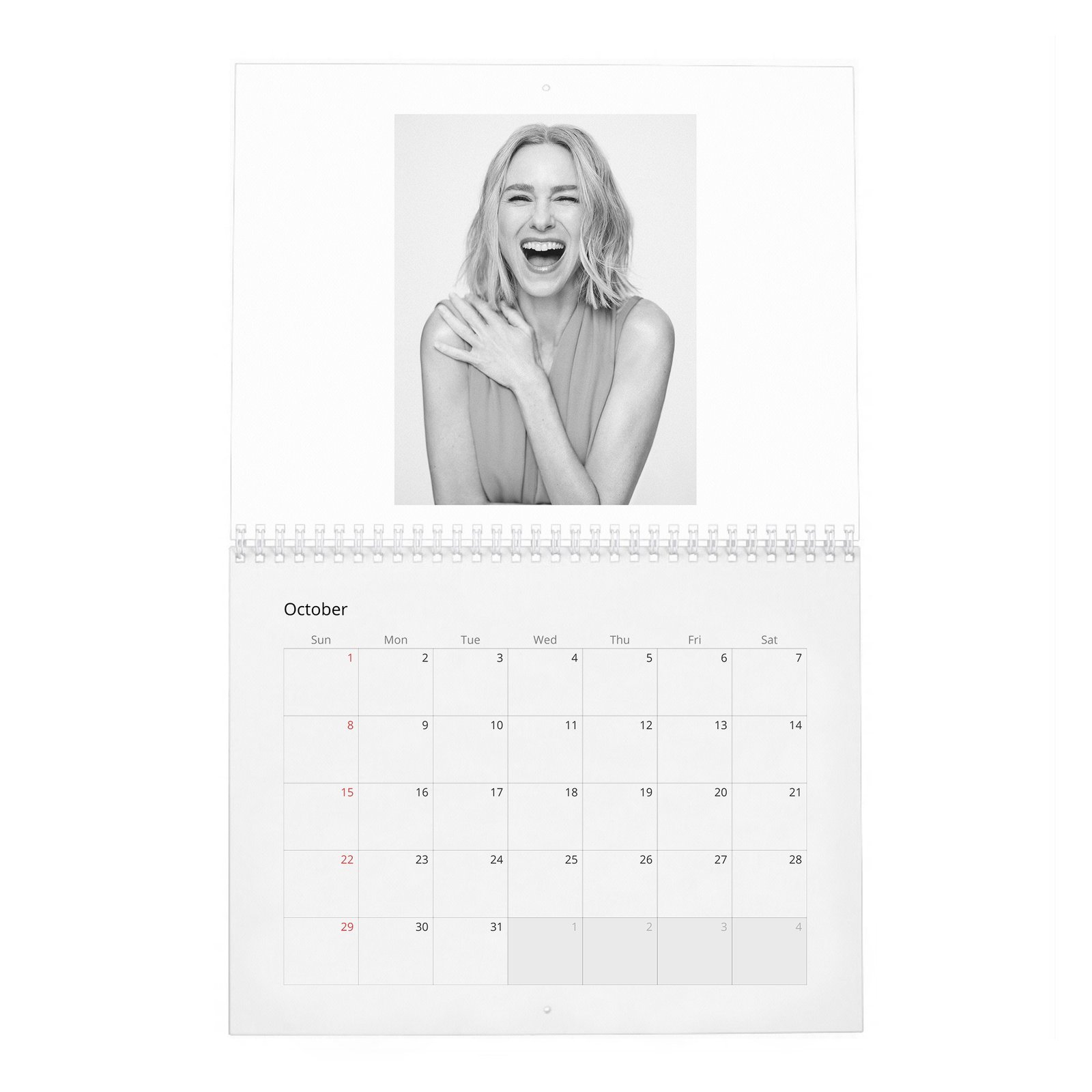 10 Naomi Watts - Breaking Taboos 2027 Wall Calendar